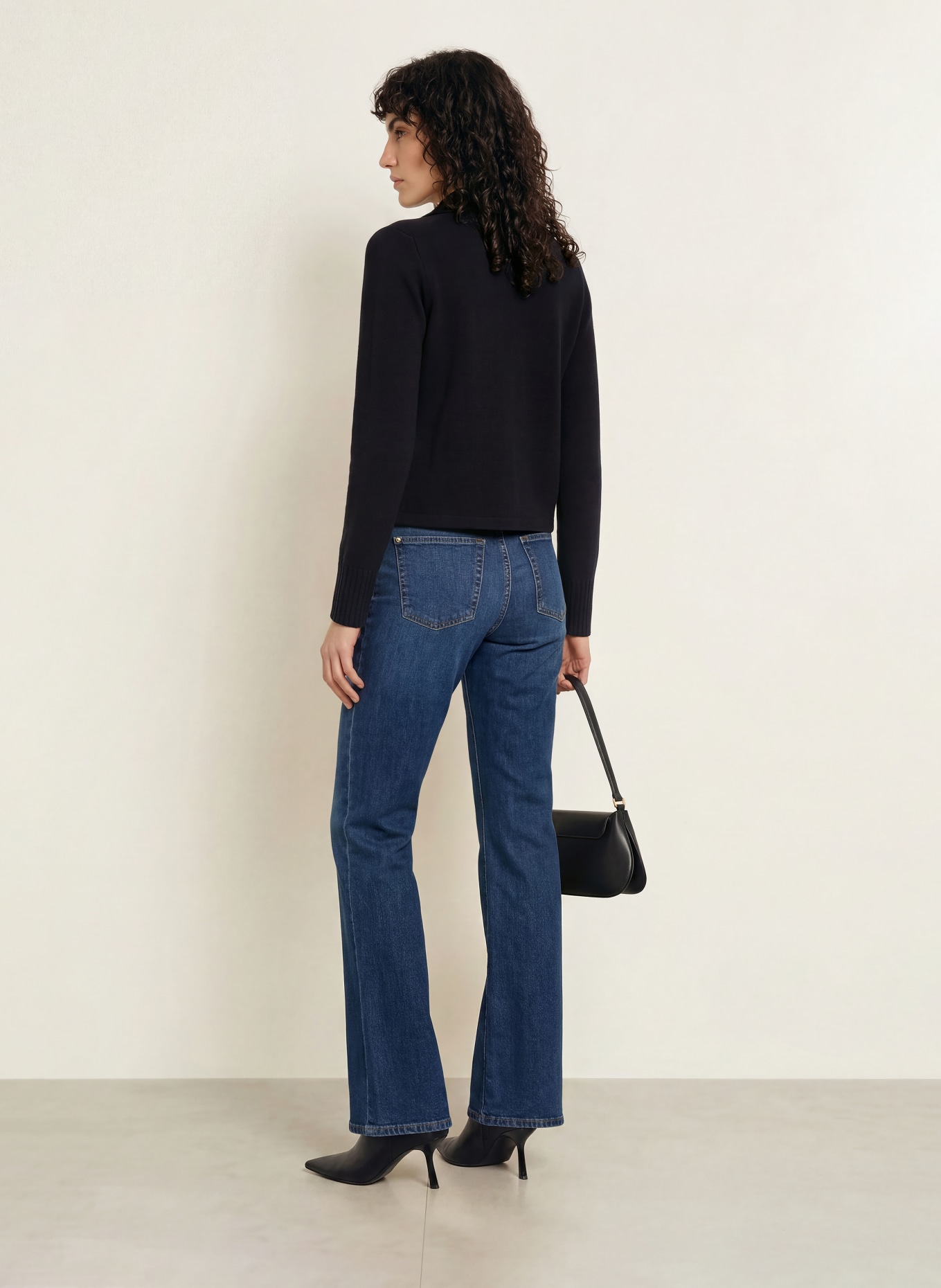 ALLUDE Cashmere Cardigan: DARK BLUE