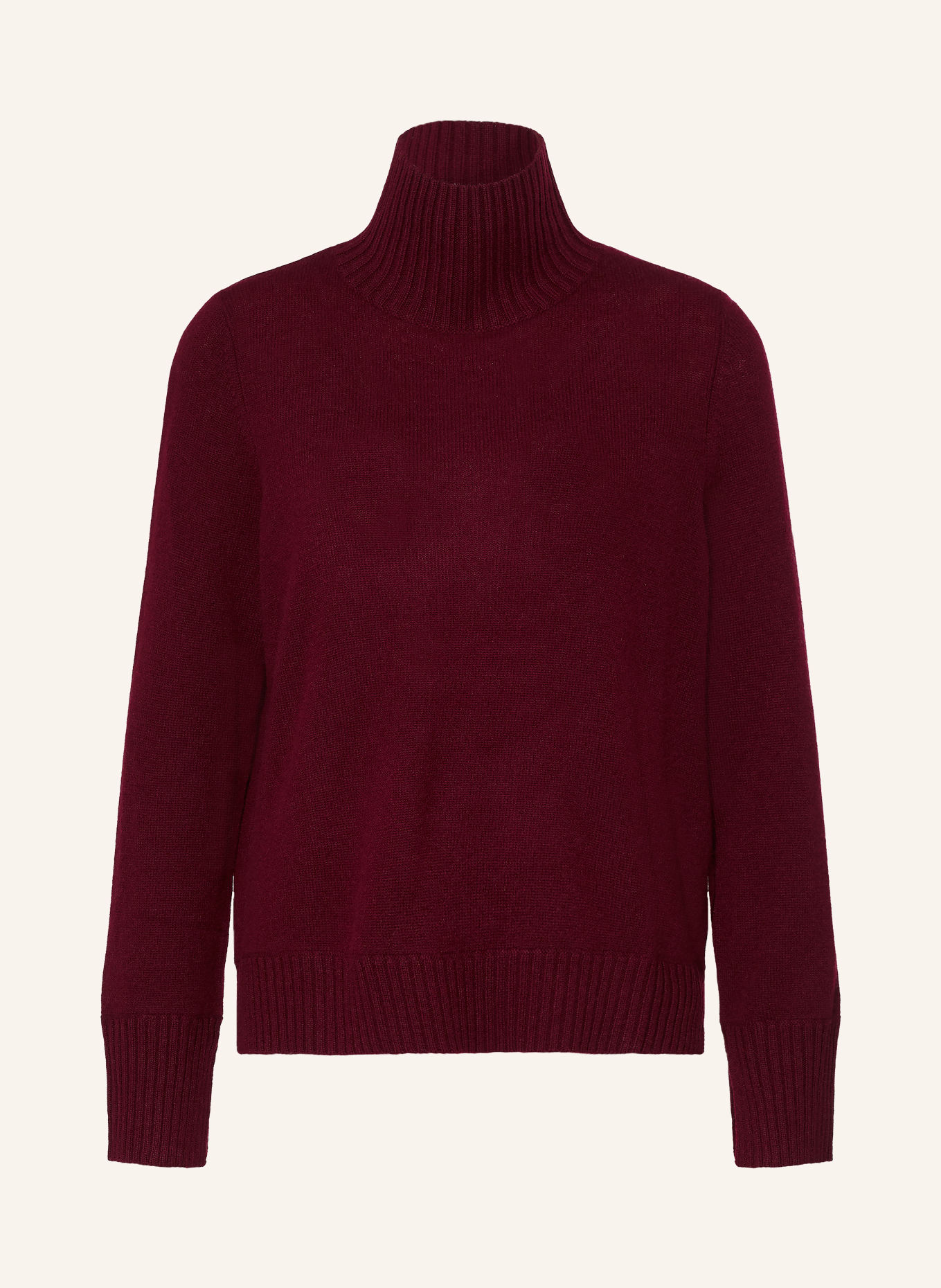 ALLUDE Pull en cachemire: LILAS FONCÉ