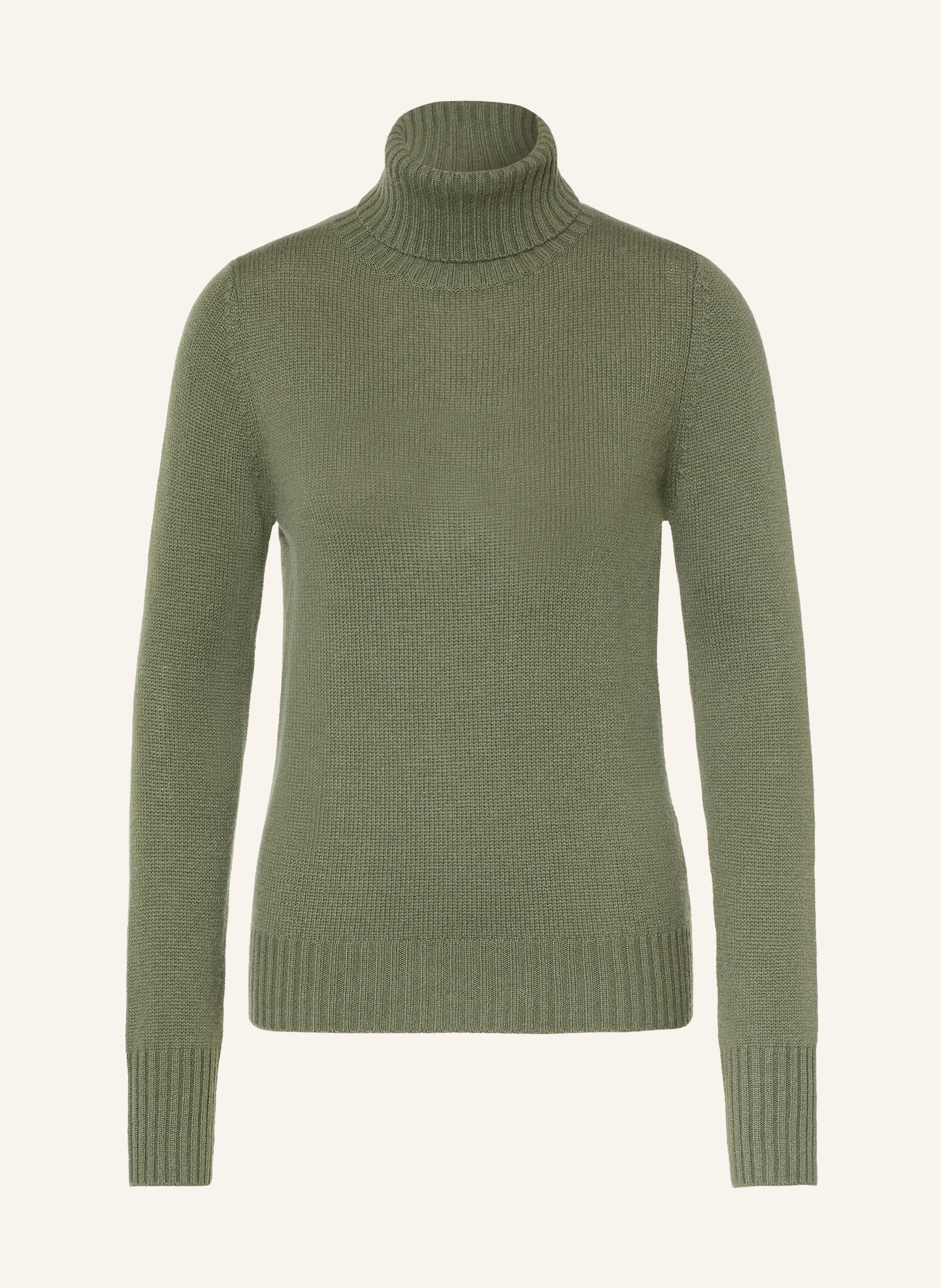 ALLUDE Rolák z kašmíru: KHAKI