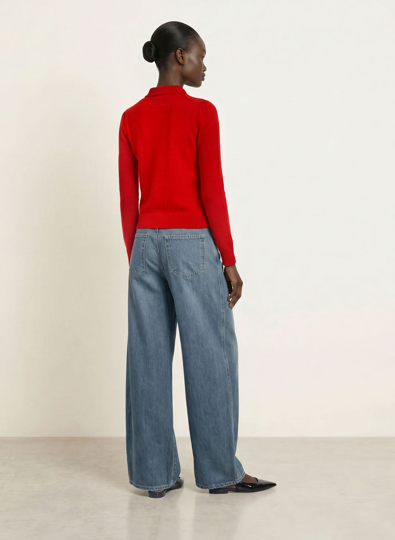 ALLUDE Kasjmiertrui: ROOD