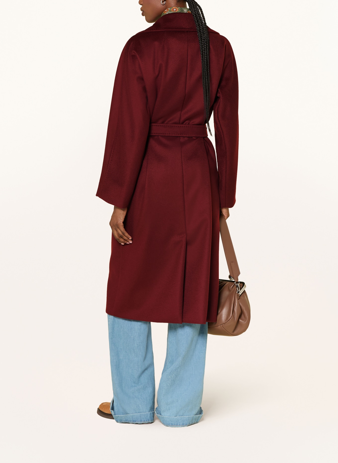 WEEKEND Max Mara Wollmantel RESINA: DUNKELROT