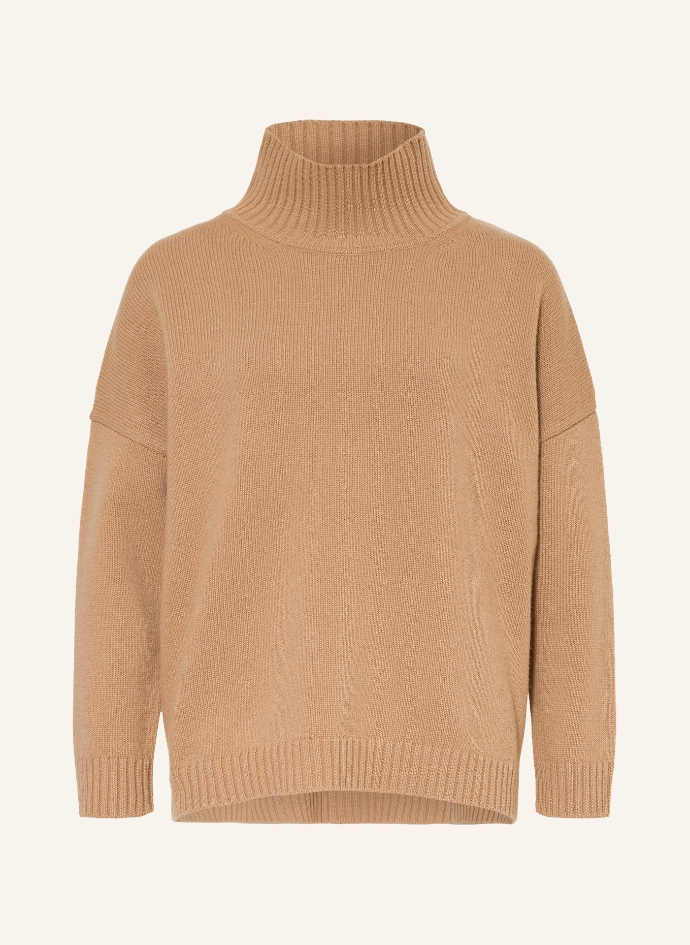 WEEKEND Max Mara Sweter BORGIA: CAMELOWY
