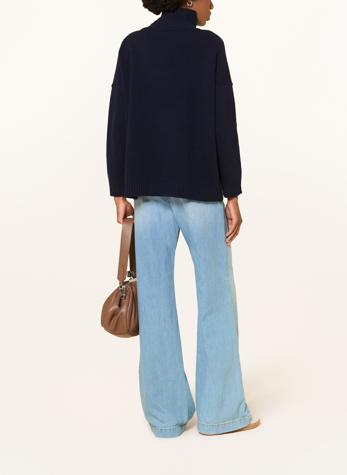WEEKEND Max Mara Trui BORGIA: DONKERBLAUW