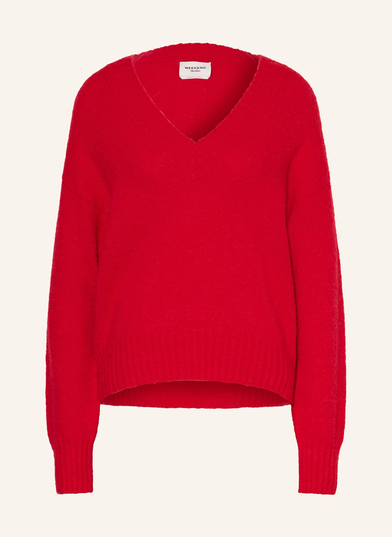 WEEKEND Max Mara Pullover VISITA: ROT
