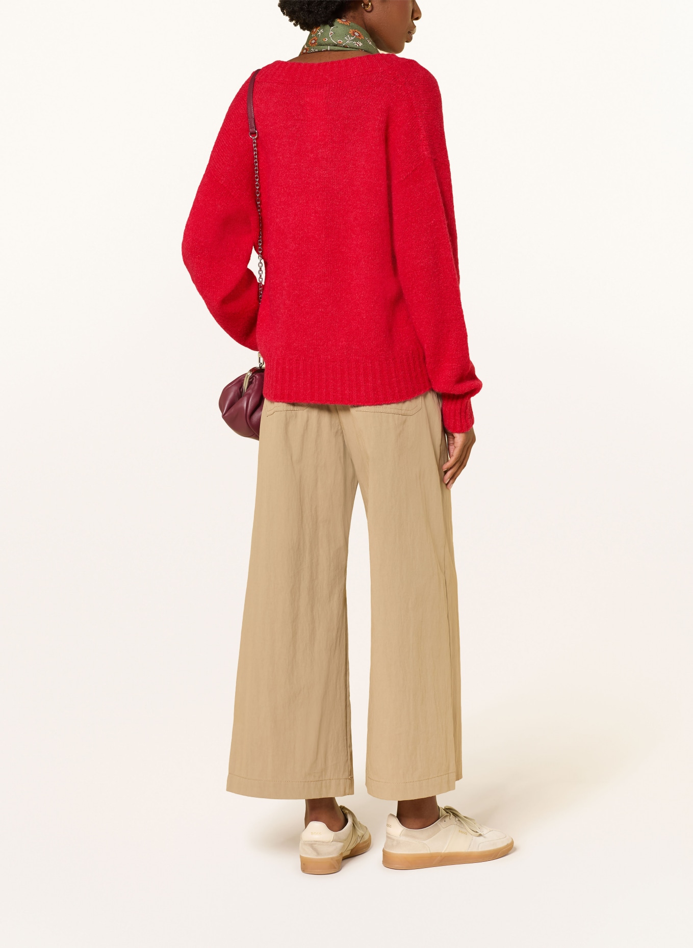 WEEKEND Max Mara Pullover VISITA: ROT