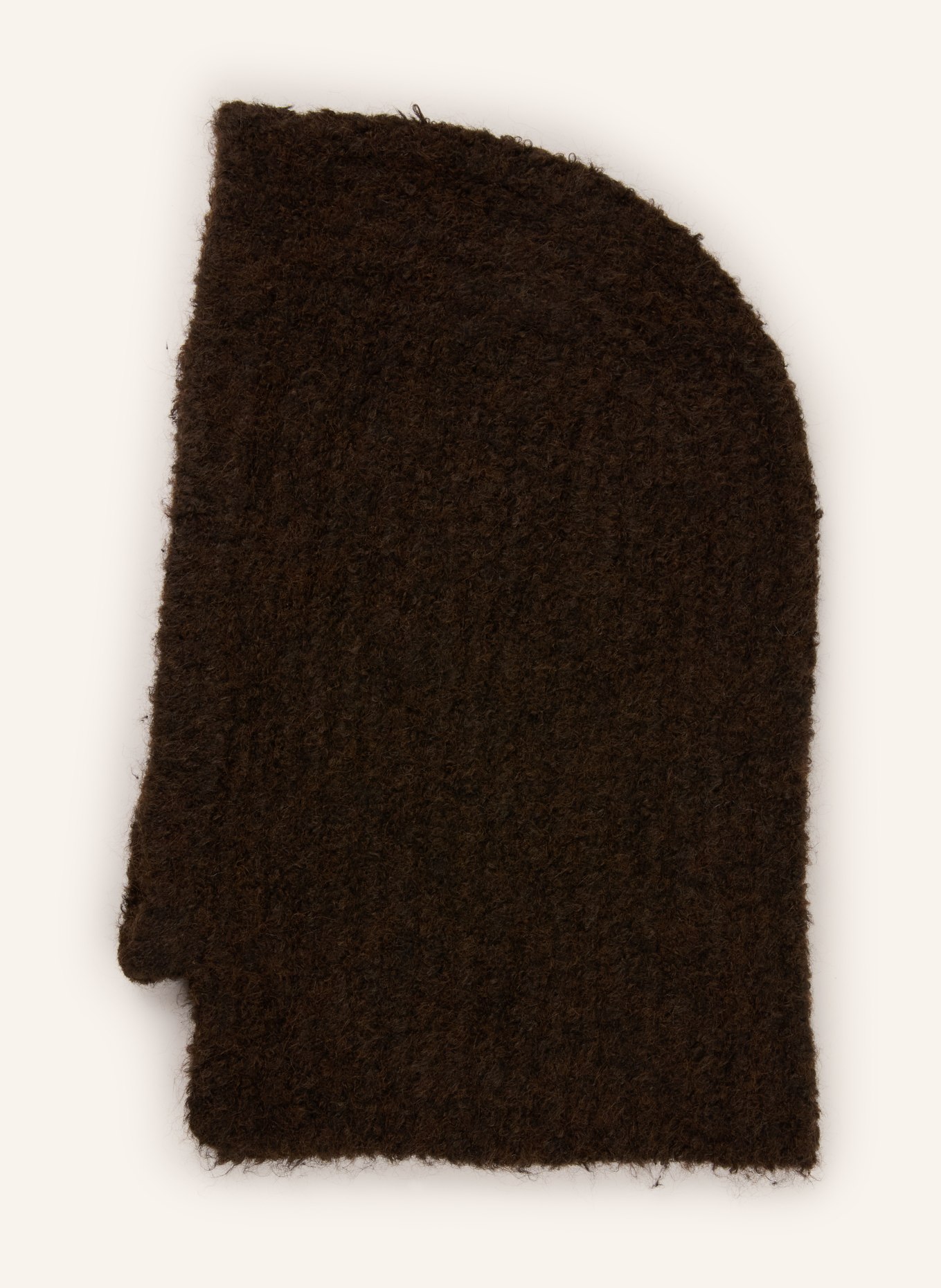 JEANNE BARET BASS Balaclava: DARK BROWN