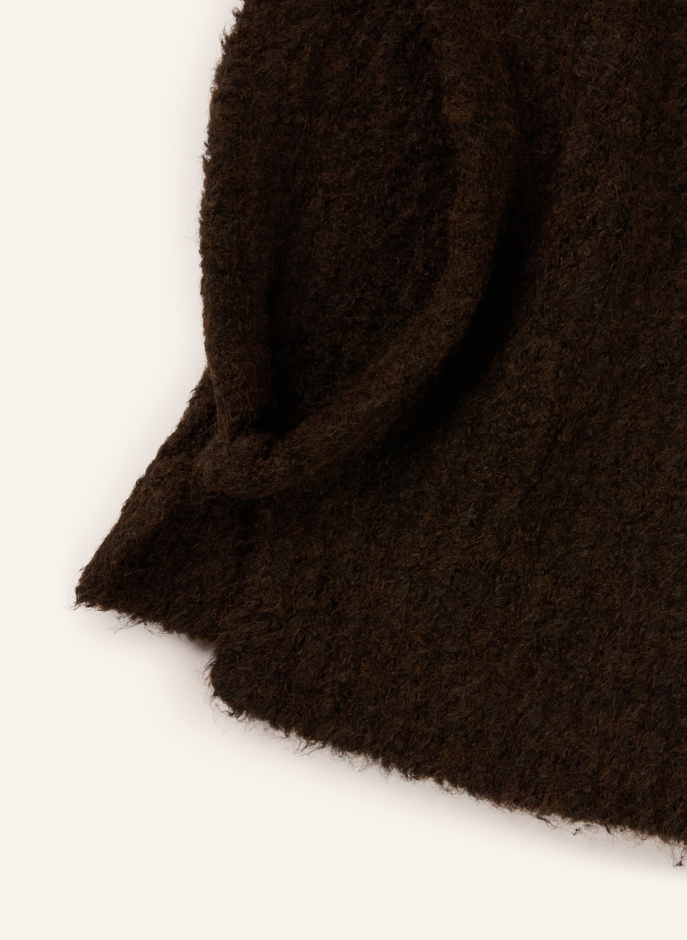 JEANNE BARET BASS Balaclava: DARK BROWN