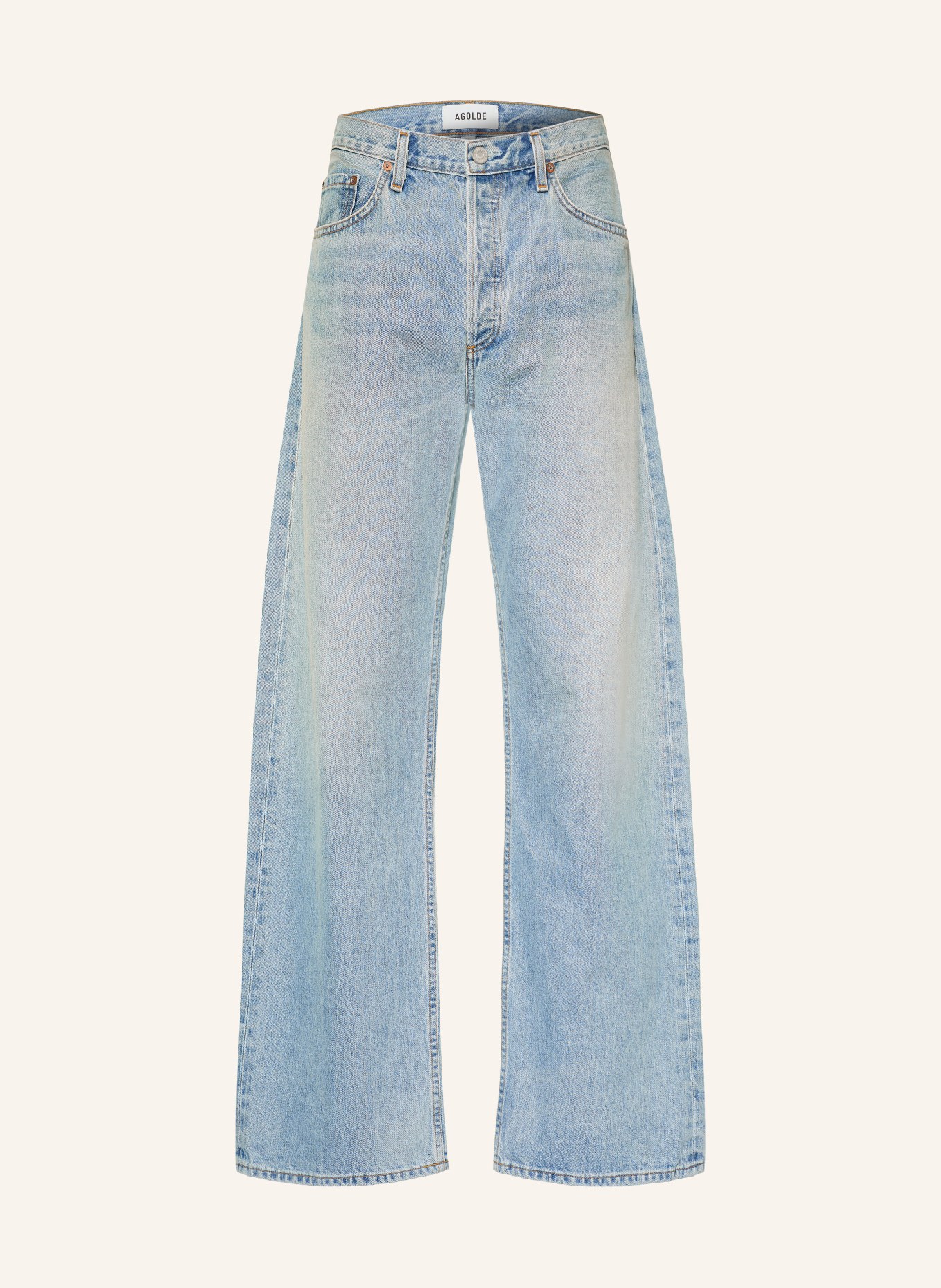 AGOLDE Jeans AFTON JEAN Regular Fit: oritl orbital (md vint indigo)