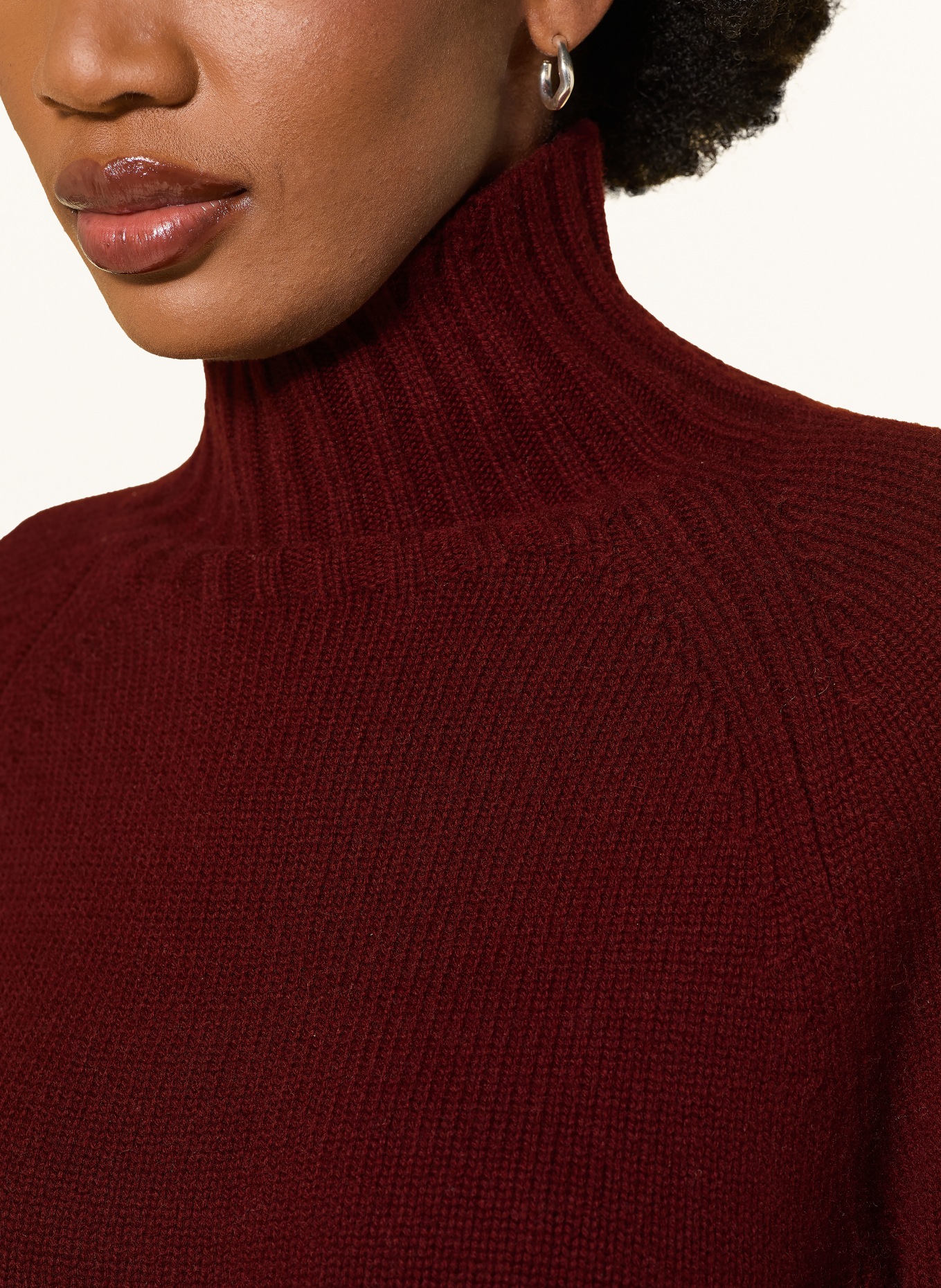 S Max Mara Trui MANTOVA: DONKERROOD