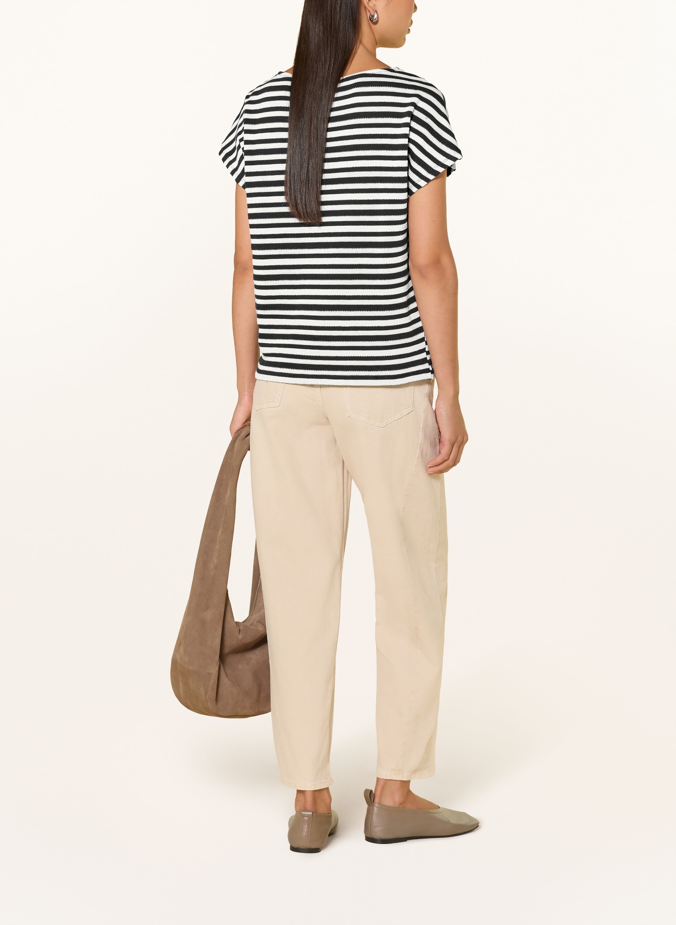 Betty Barclay Strickshirt: DUNKELBLAU / BEIGE