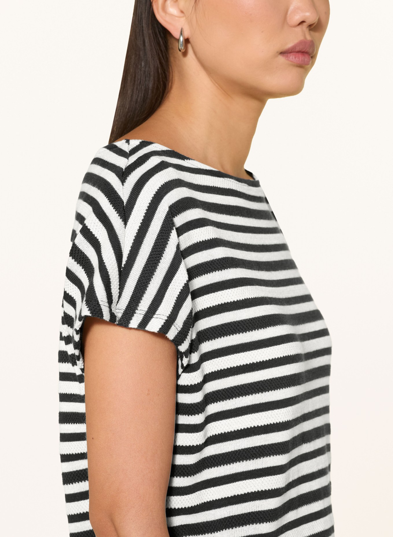 Betty Barclay Strickshirt: DUNKELBLAU / BEIGE