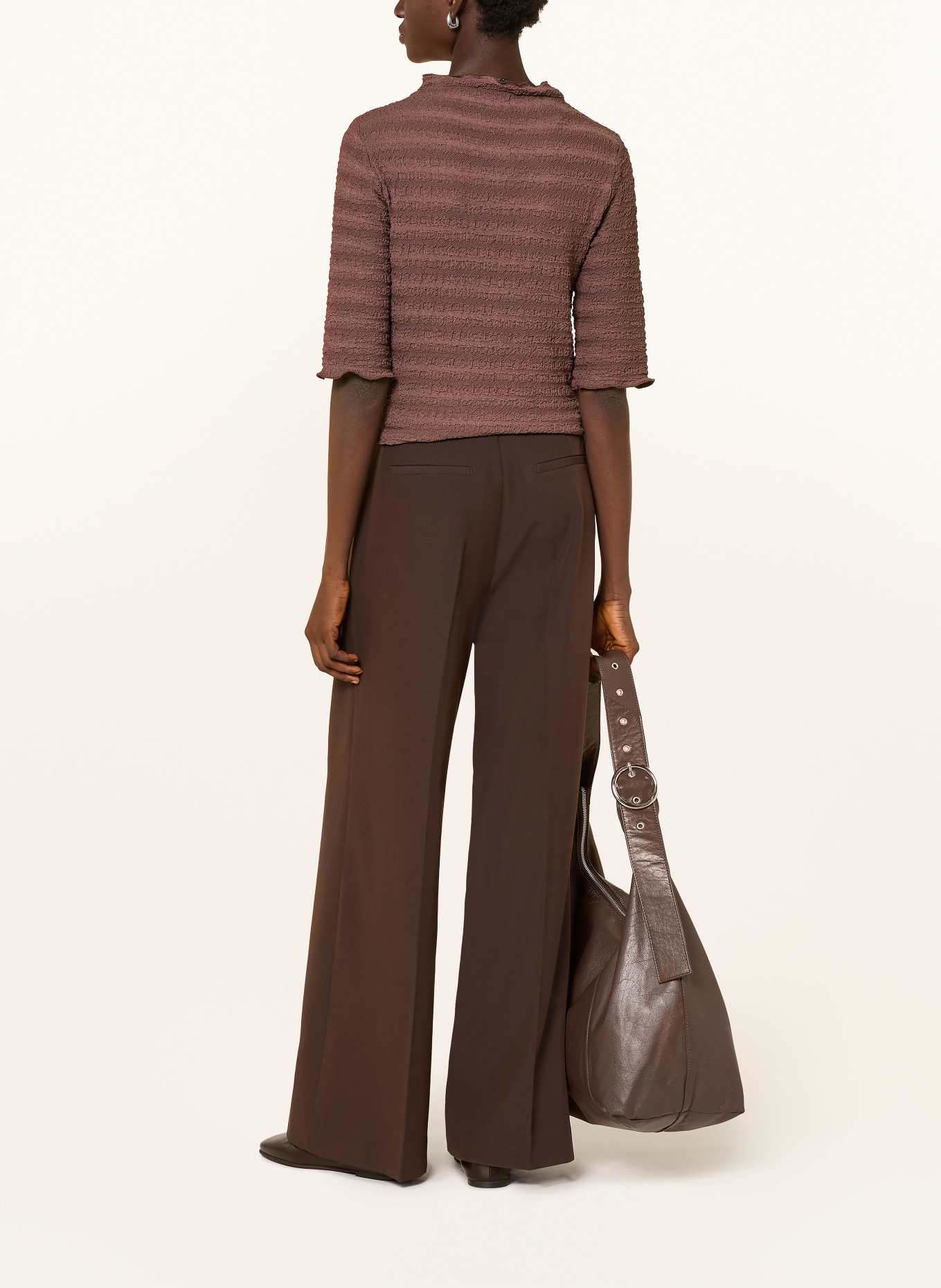 Betty Barclay Blouseshirt: MARRON FONCÉ
