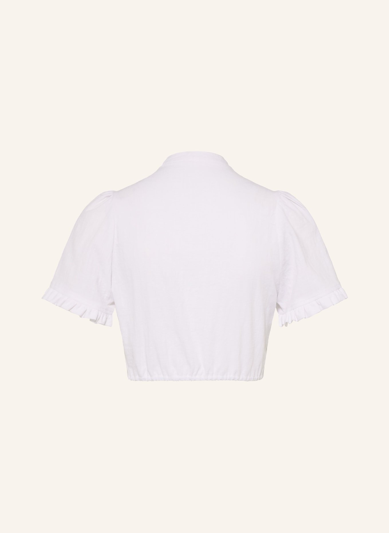 SPORTALM Dirndlblouse HEDDA met ruches: WIT