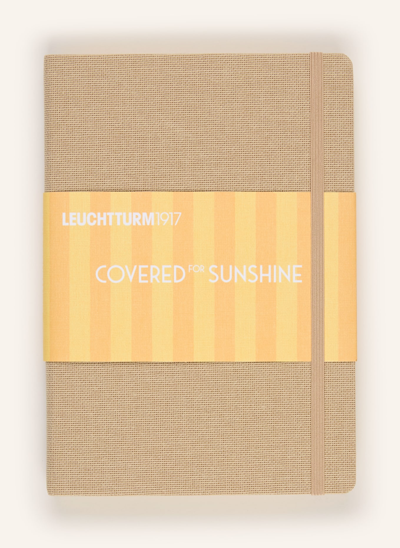 LEUCHTTURM1917 Carnet MEDIUM: BEIGE / JAUNE CLAIR