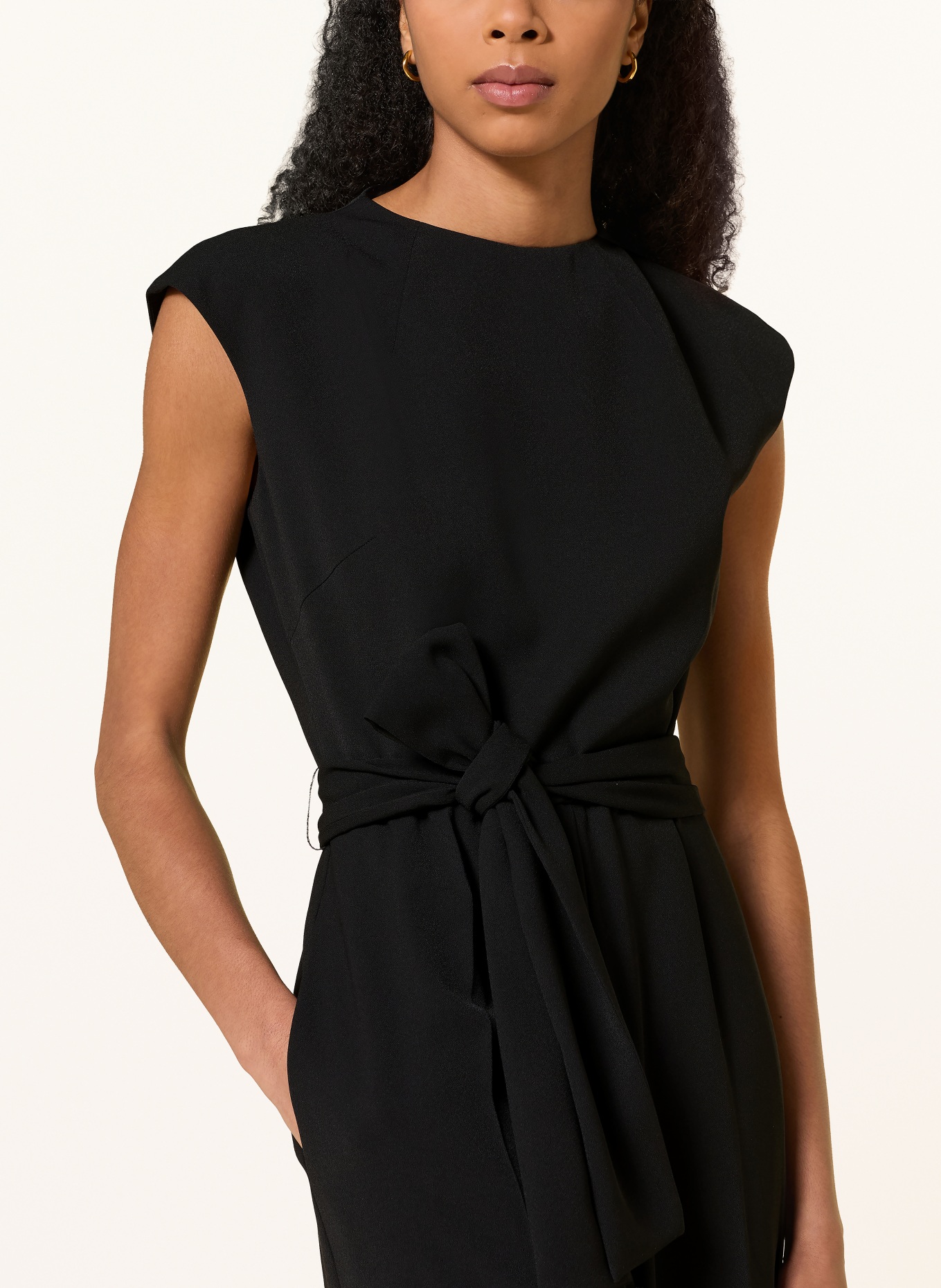 HUGO Jumpsuit KATHALIA: ZWART