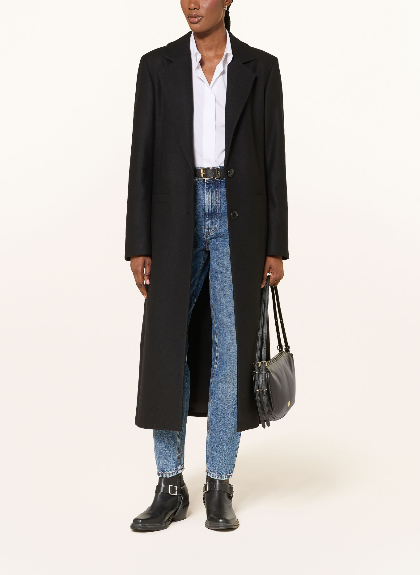 HUGO Manteau-blazer MOJENI: NOIR