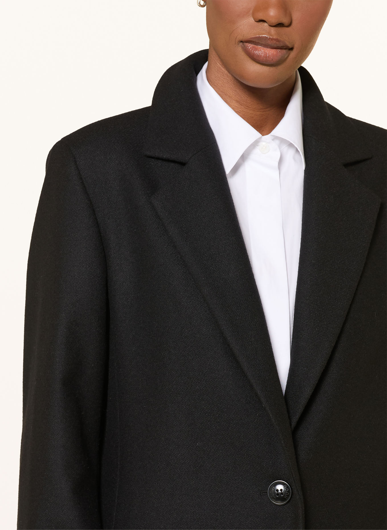HUGO Manteau-blazer MOJENI: NOIR
