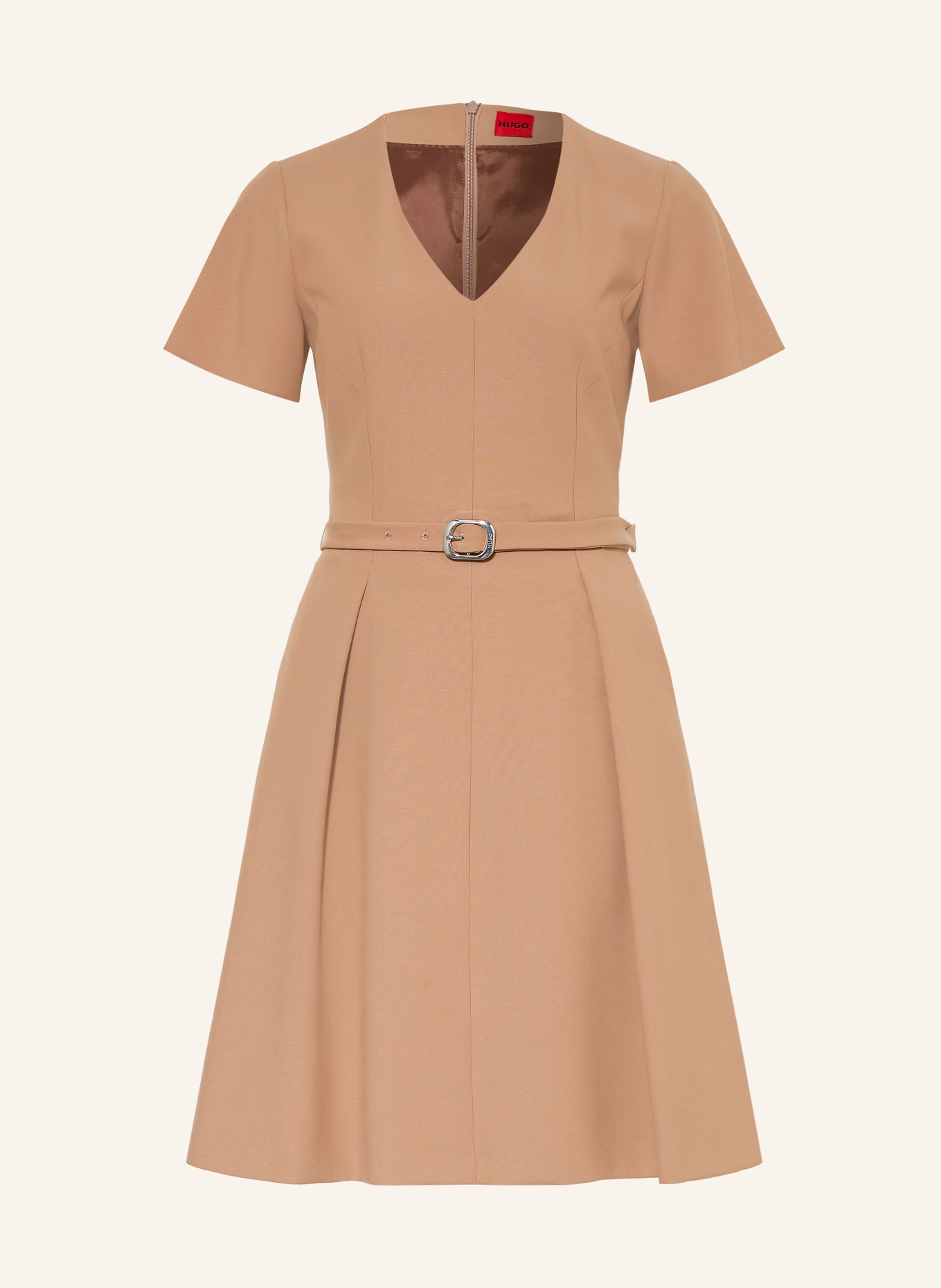 HUGO Robe KEMILANA: COGNAC