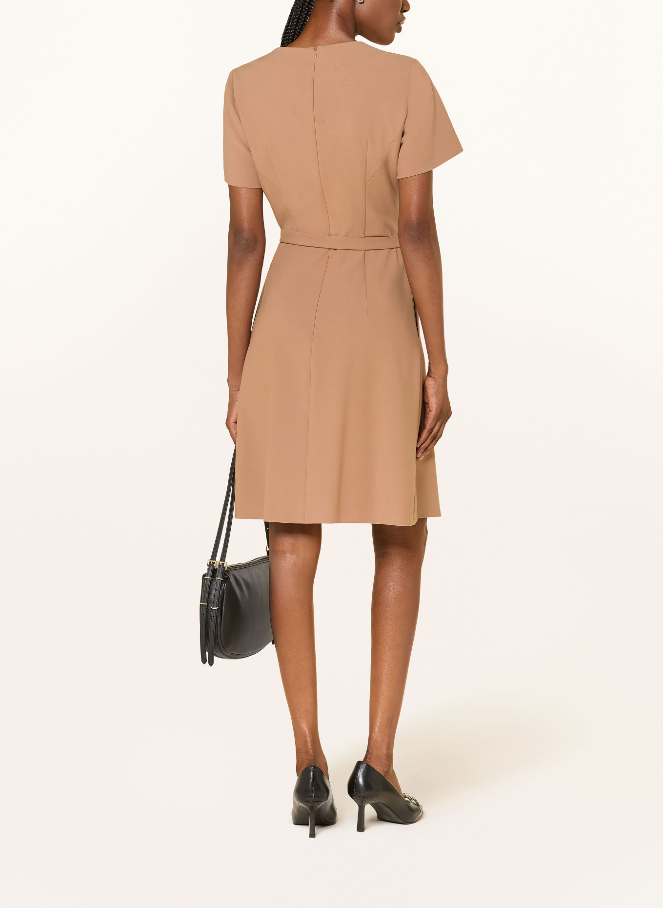 HUGO Robe KEMILANA: COGNAC