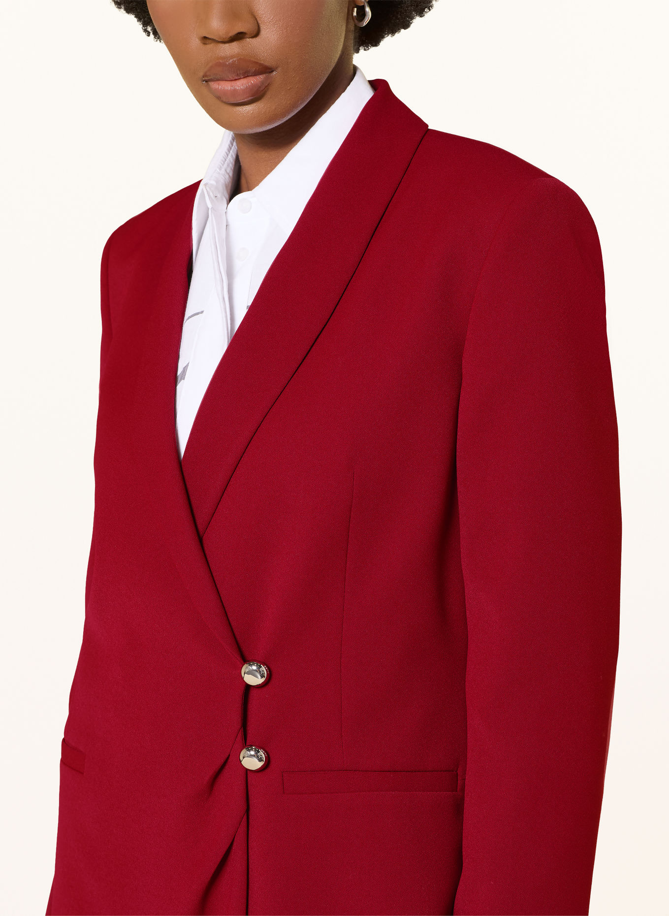 HUGO Blazer AMEANI: ROUGE FONCÉ
