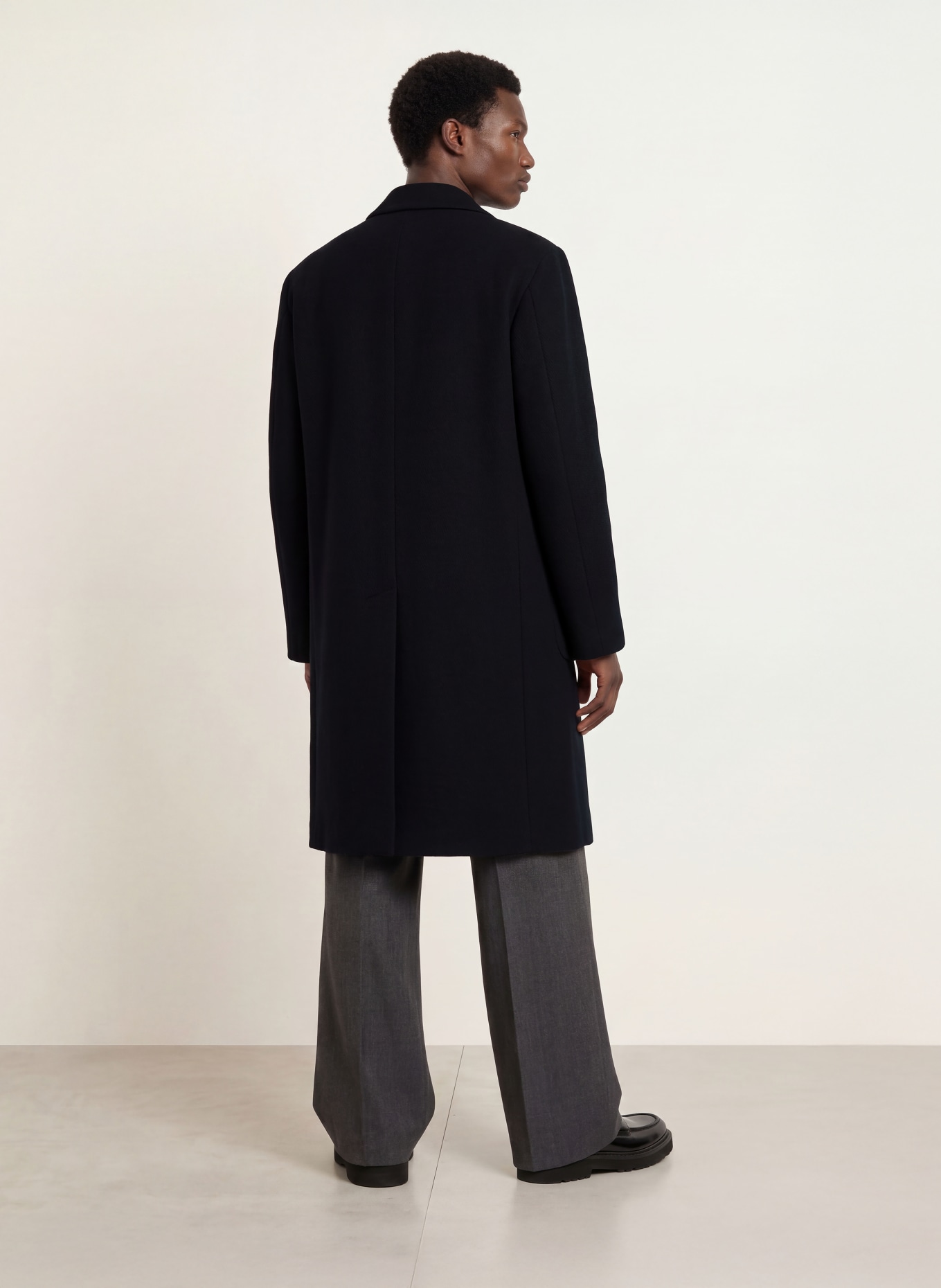DRYKORN MATESSO Wool coat: DARK BLUE