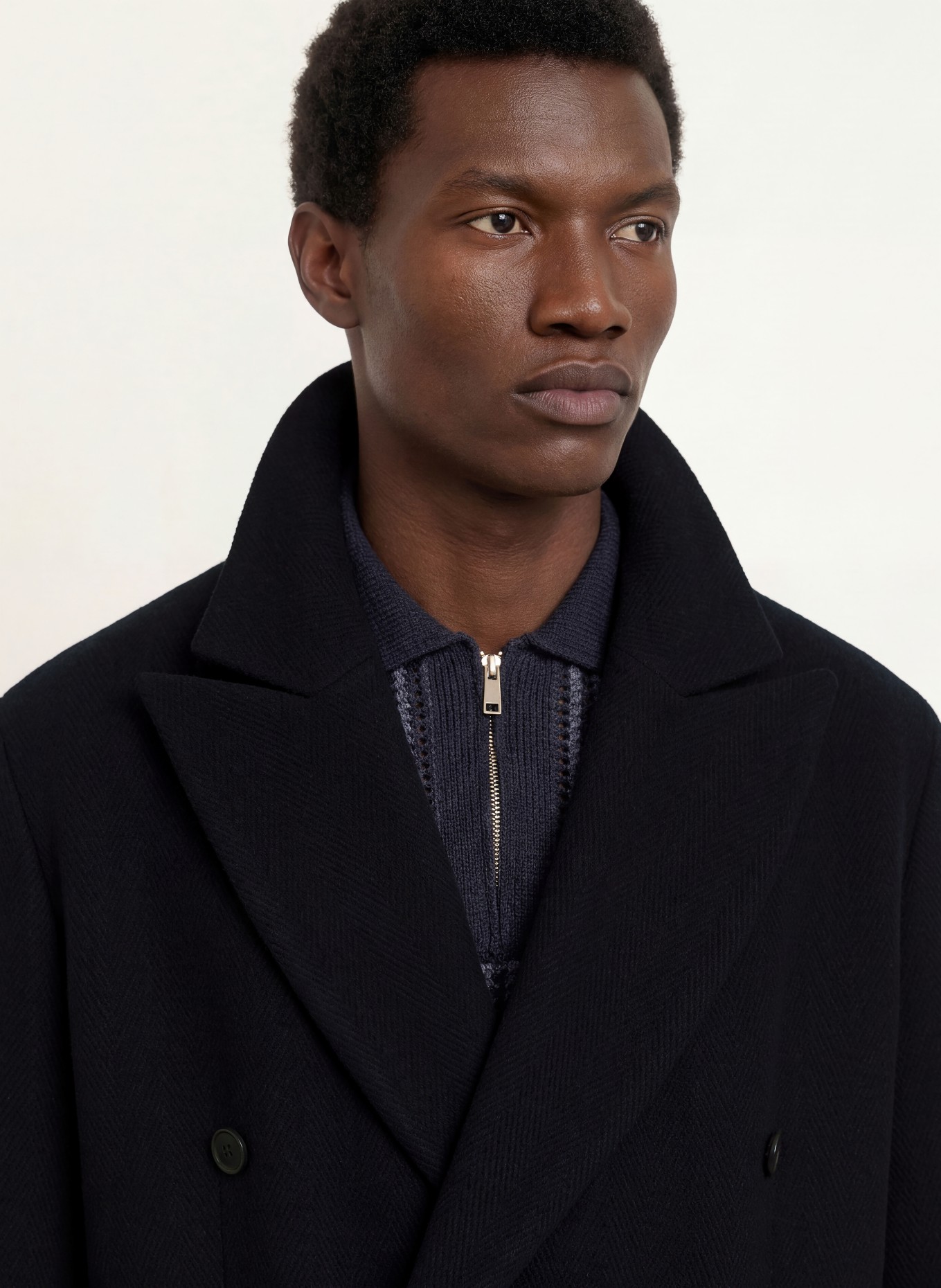 DRYKORN MATESSO Wool coat: DARK BLUE