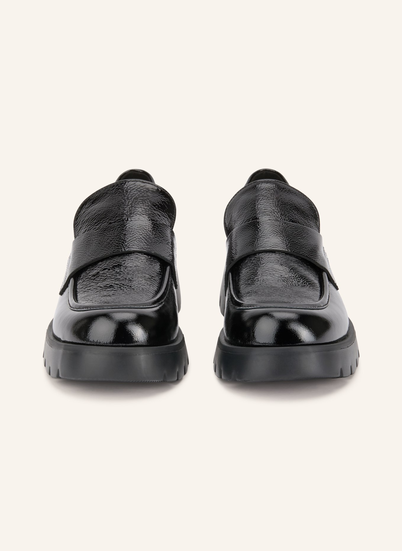 Högl Lakierowane loafersy FINN: CZARNY