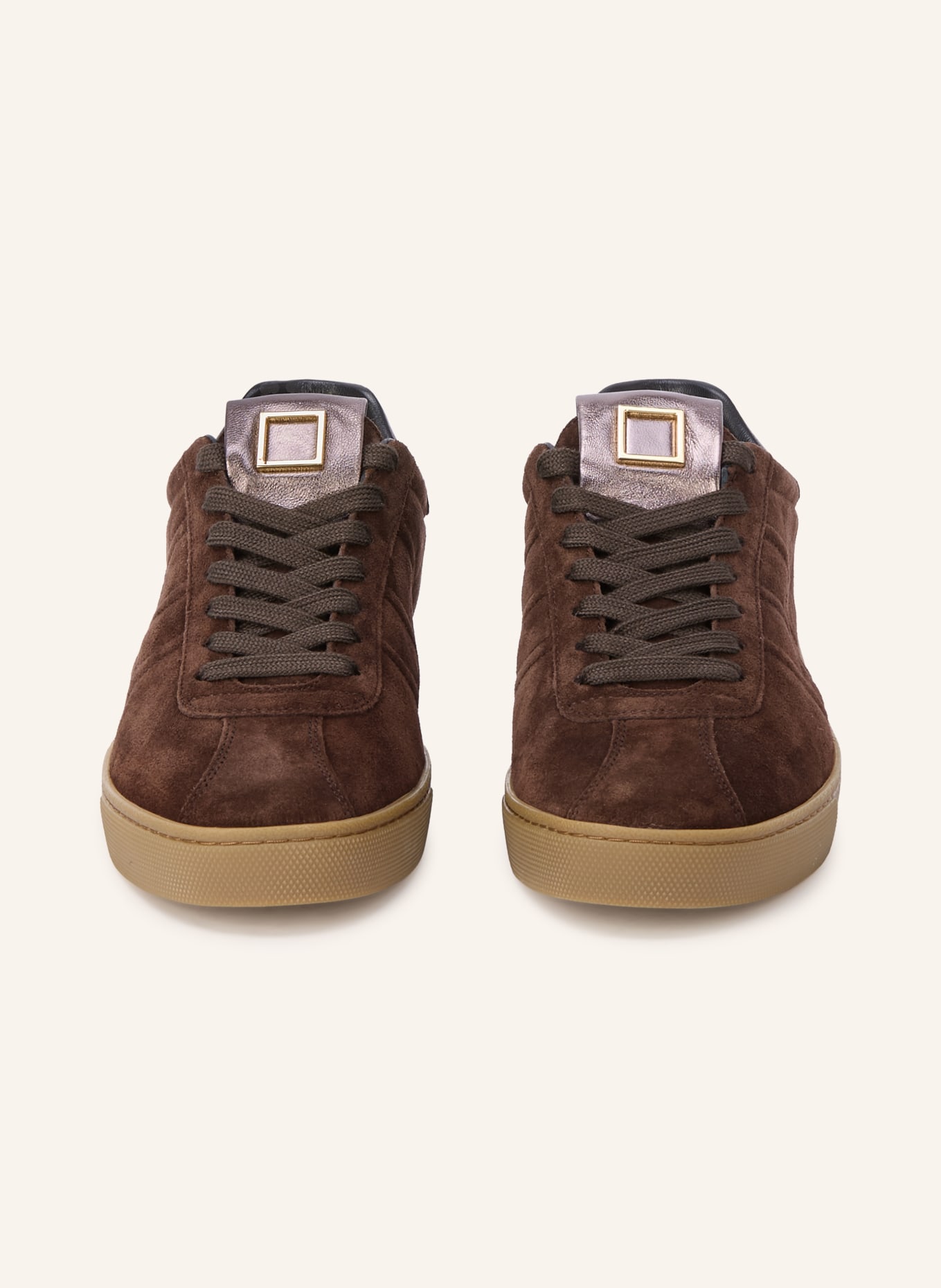 Högl Sneakersy: CIEMNOBRĄZOWY / ZŁOTY / BRUDNY RÓŻ