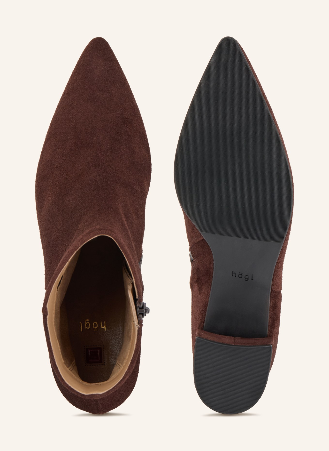 Högl Ankle boots: DARK BROWN