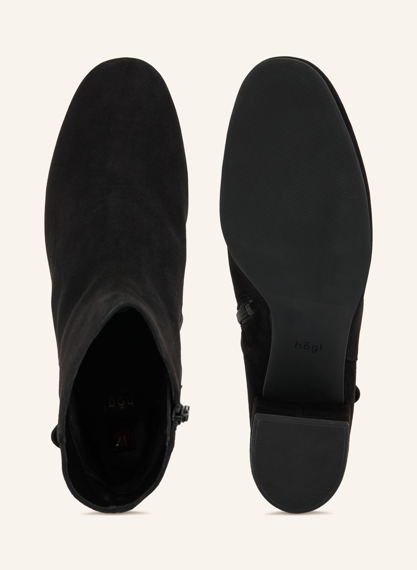 Högl Ankle boots: BLACK / SILVER