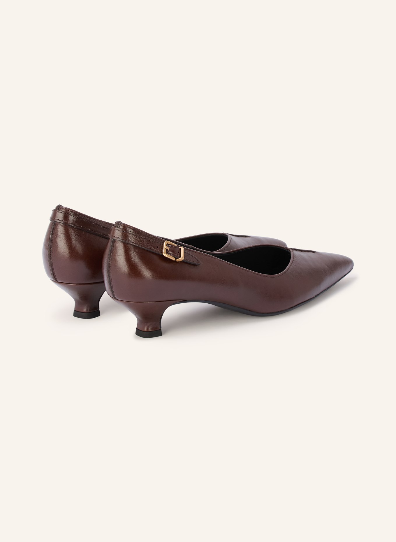 Högl Pumps: DARK BROWN / GOLD