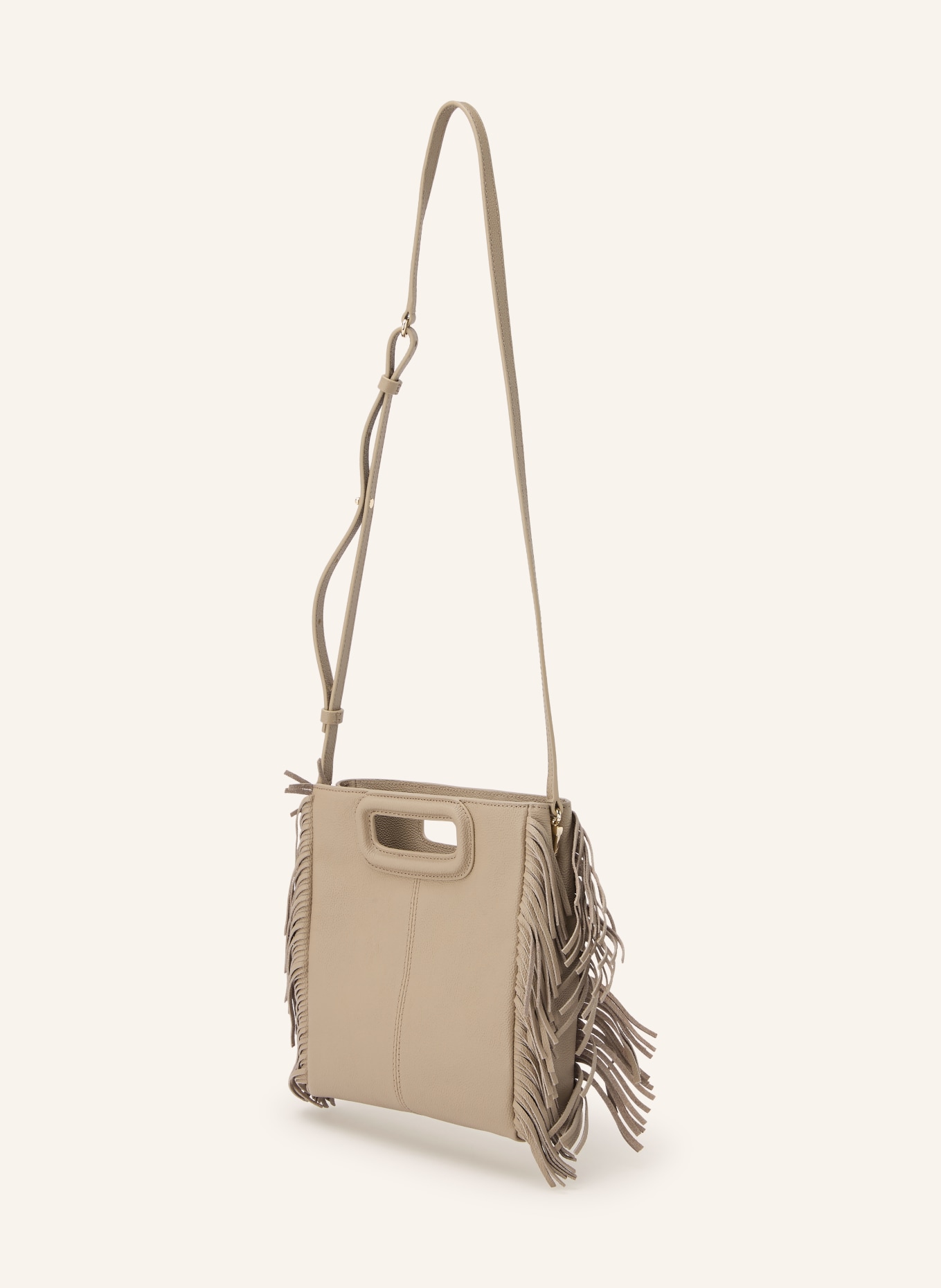 maje Handtasche: TAUPE / GOLD