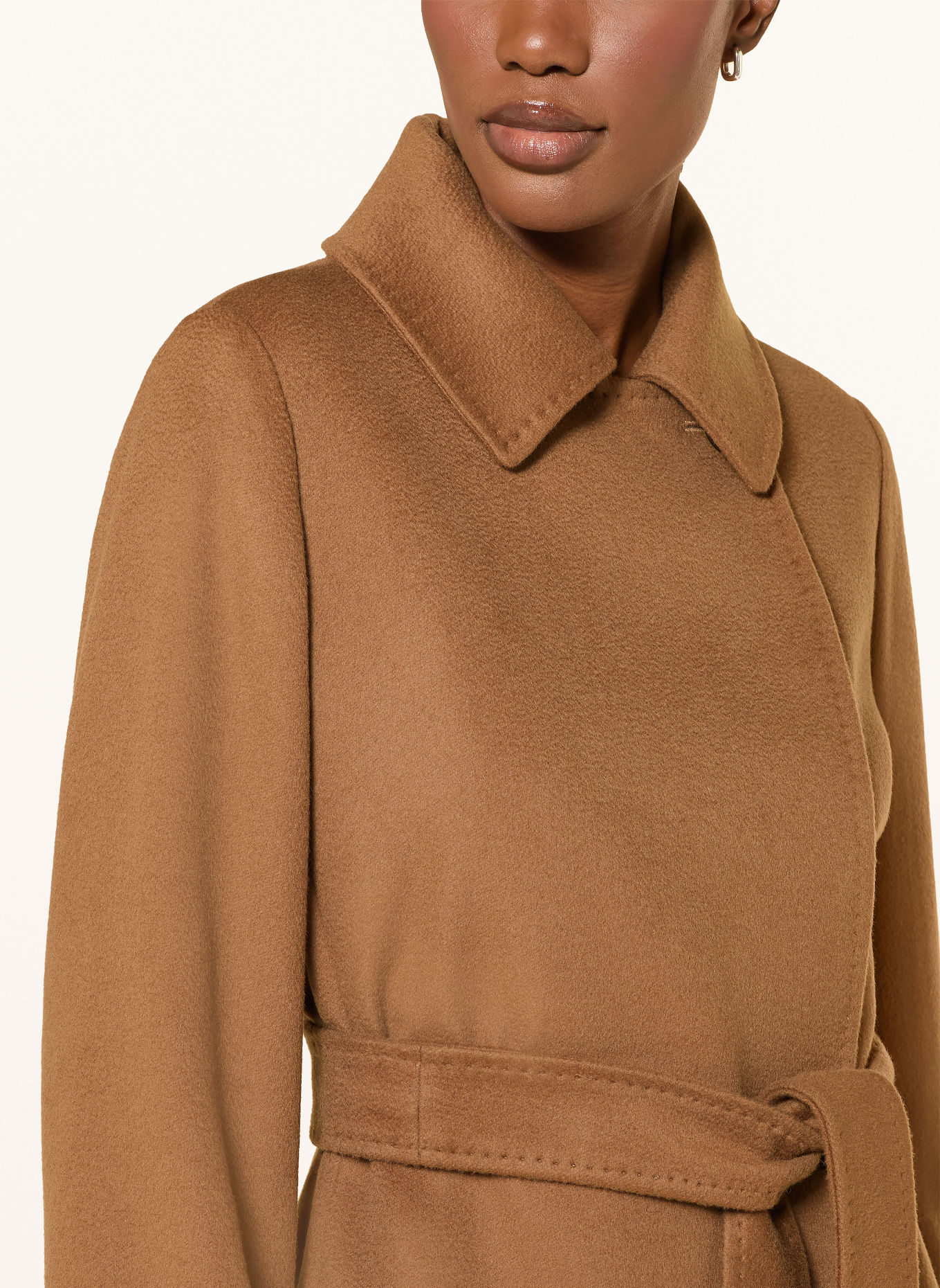 Max Mara STUDIO Wollmantel: COGNAC