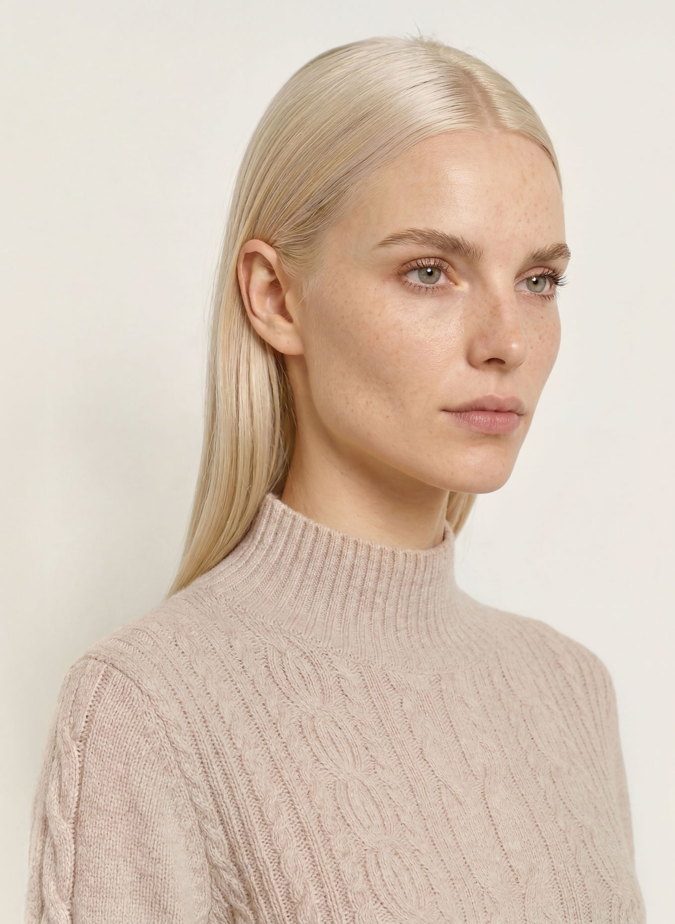 darling harbour Sweter z kaszmiru: pebble melange