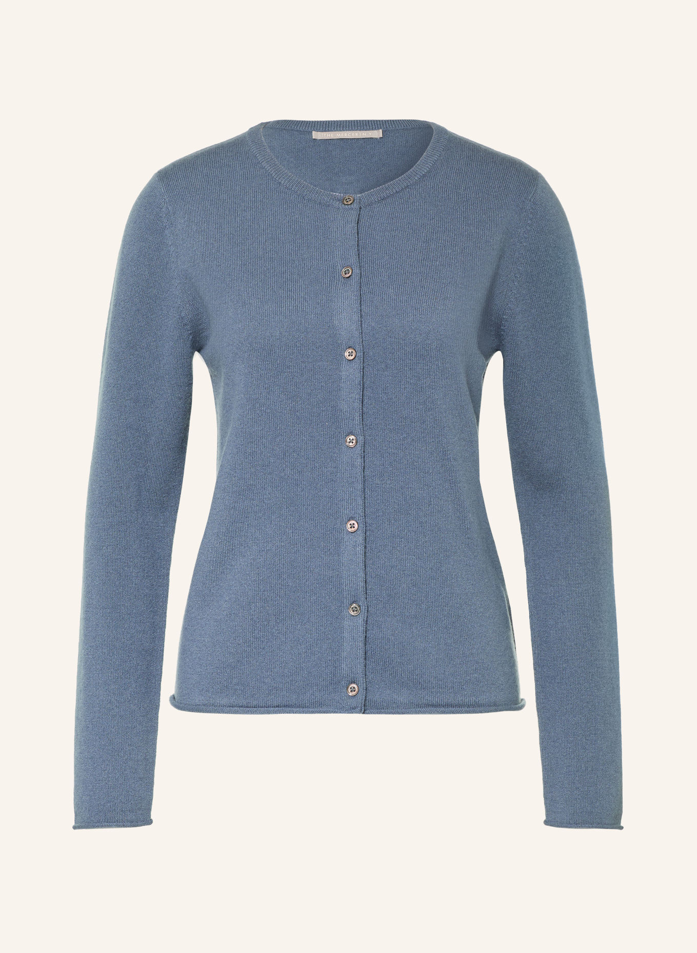 (THE MERCER) N.Y. Strickjacke aus Cashmere: BLAUGRAU