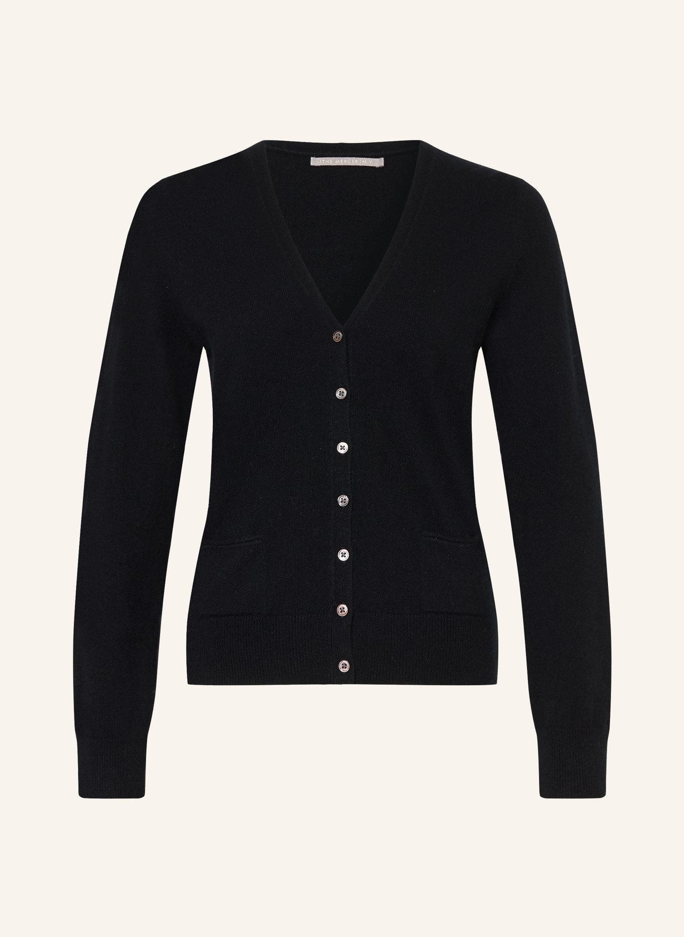 (THE MERCER) N.Y. Cardigan din cașmir: NEGRU