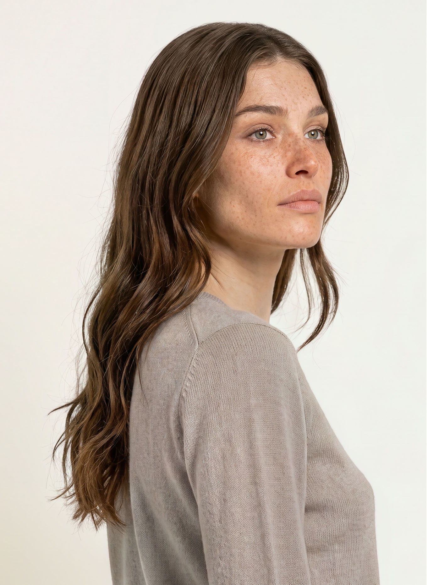 (THE MERCER) N.Y. Cashmere-Pullover: BEIGE