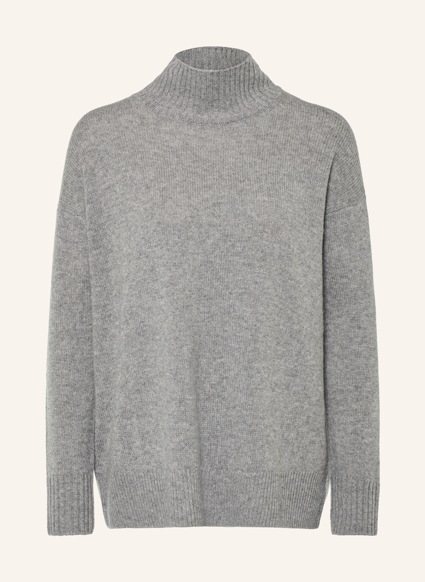 darling harbour Pullover mit Cashmere: GREY MELANGE