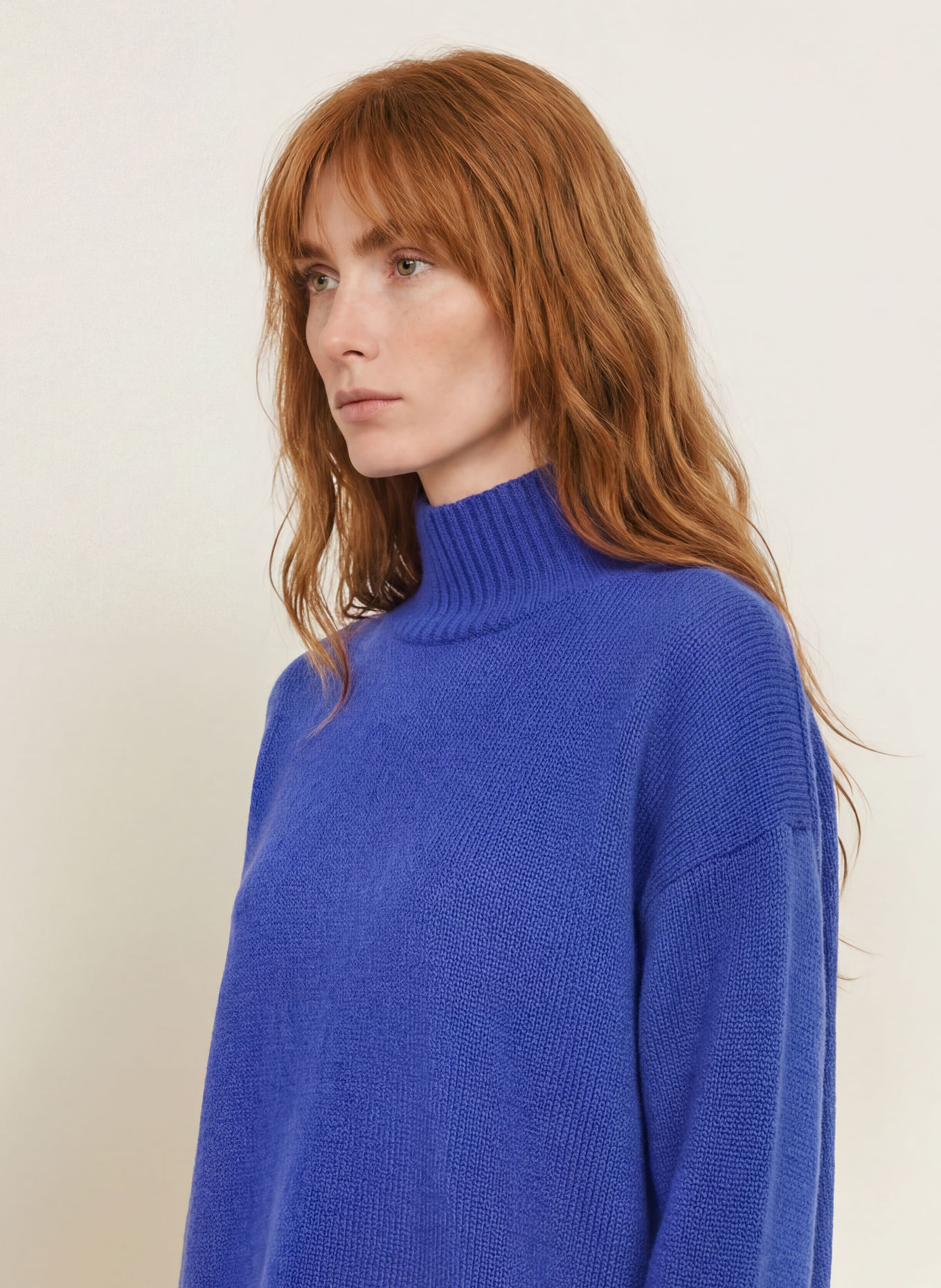 darling harbour Sweter z kaszmiru: COBALT BLUE