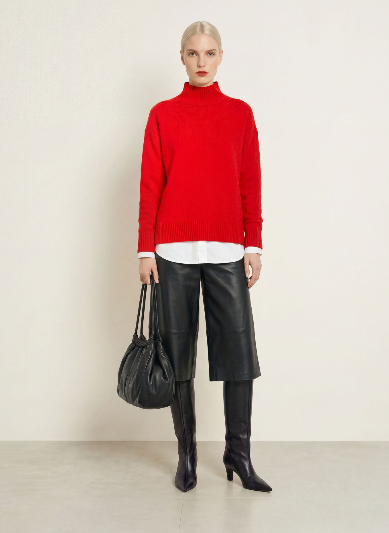 darling harbour Sweter z kaszmiru: RED