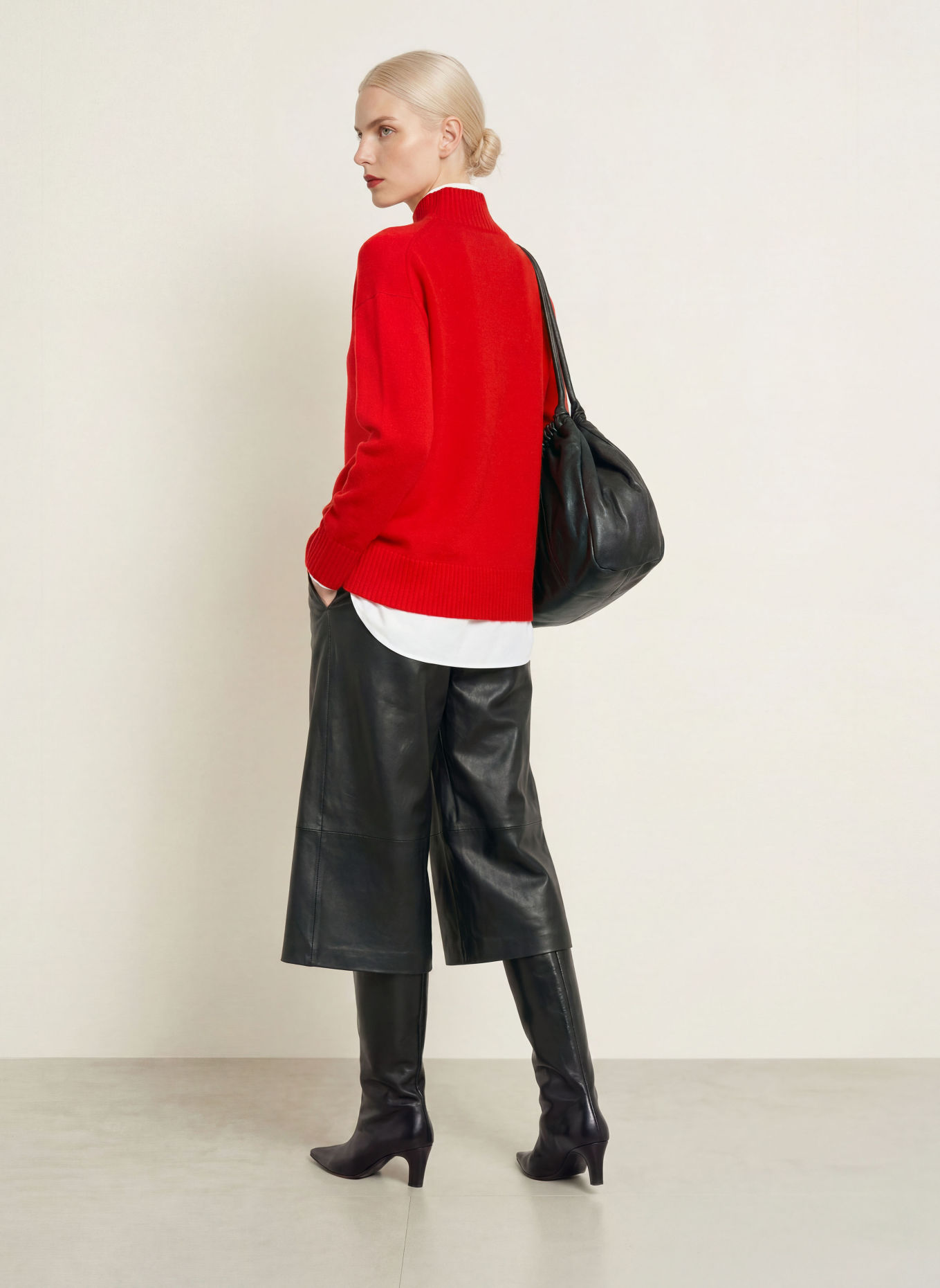 darling harbour Sweter z kaszmiru: RED