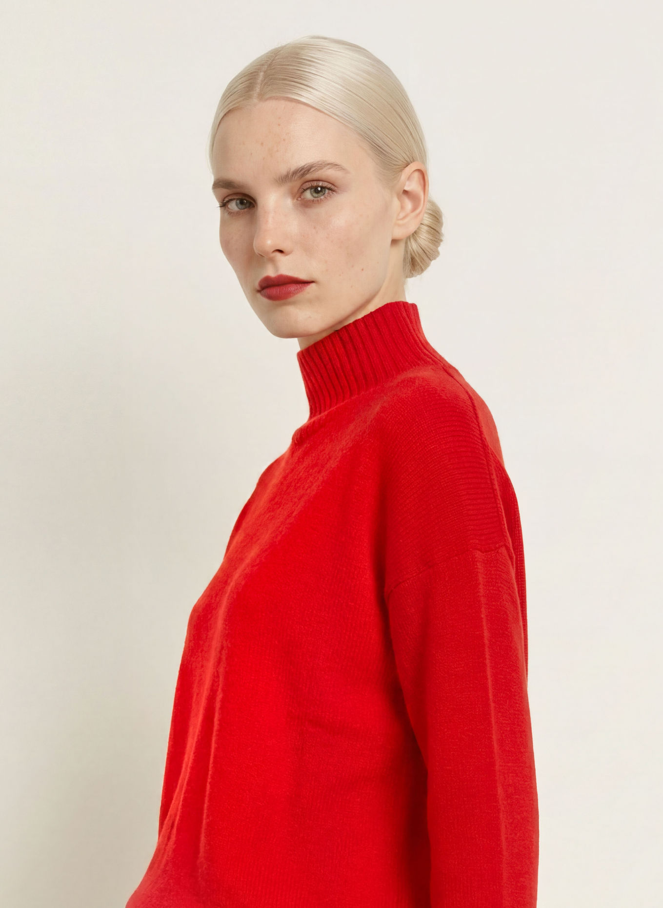 darling harbour Sweter z kaszmiru: RED