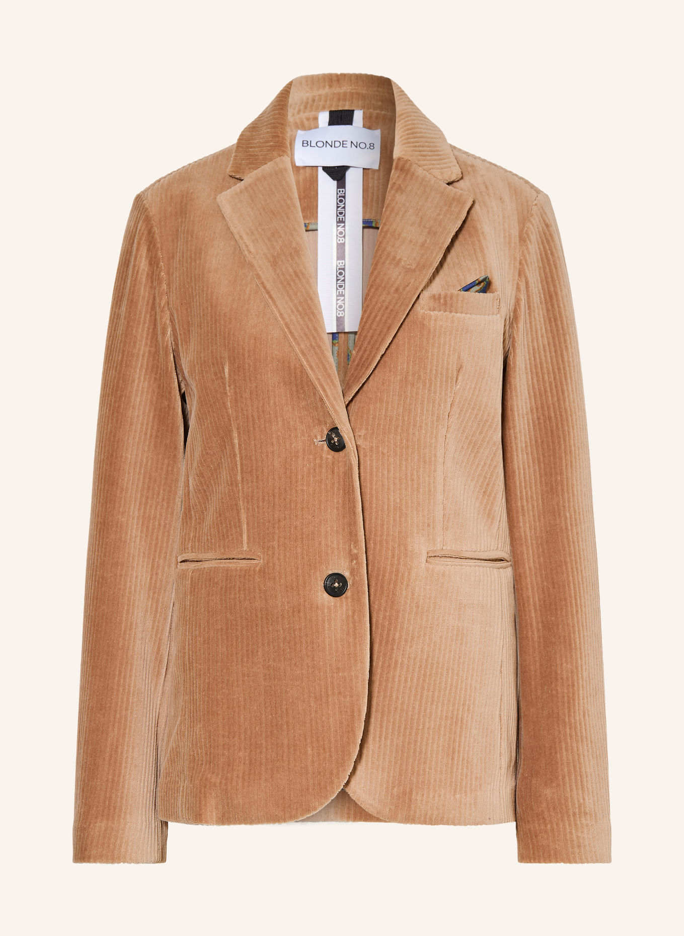 BLONDE No.8 Cordblazer: BEIGE