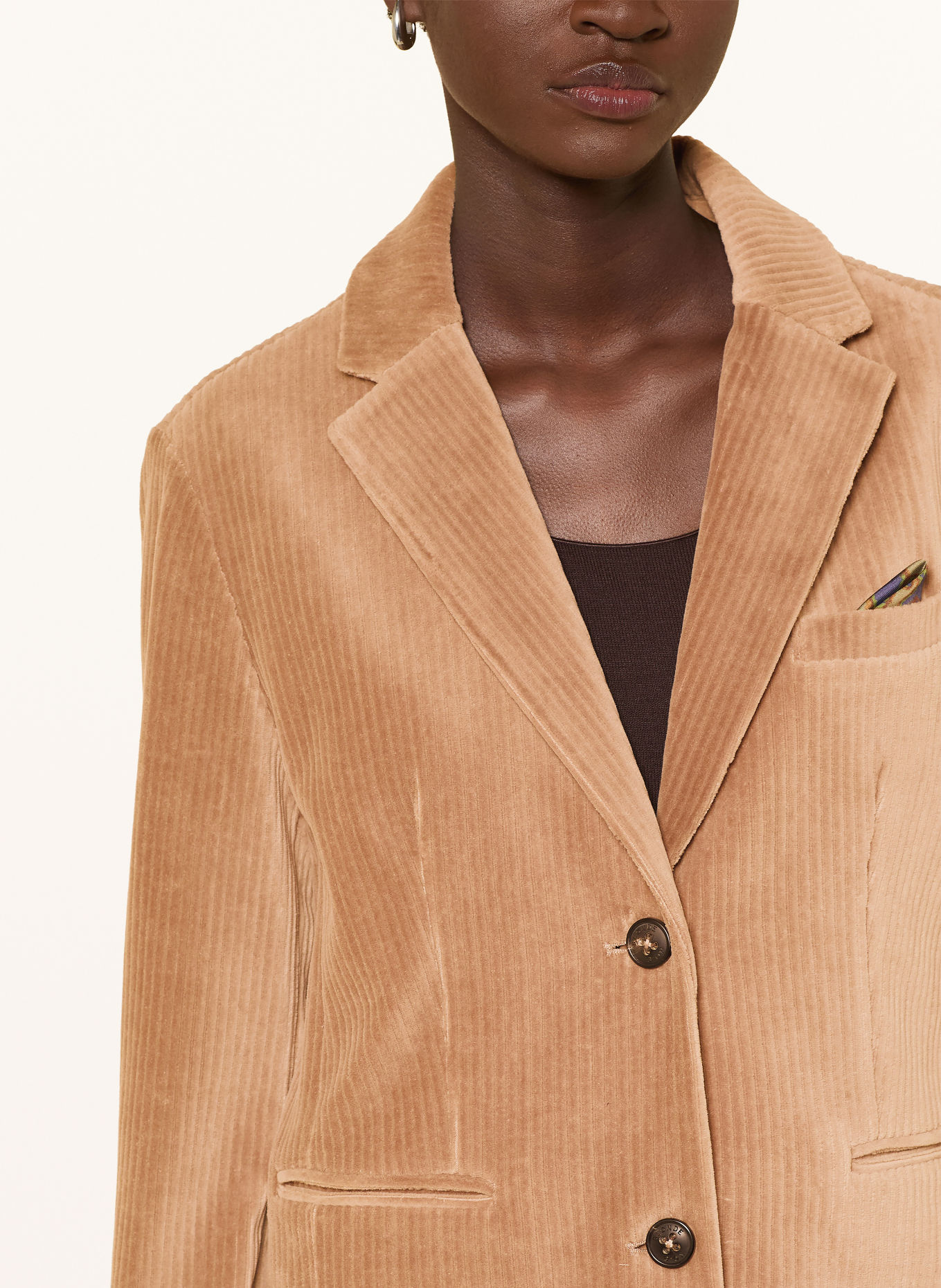 BLONDE No.8 Cordblazer: BEIGE