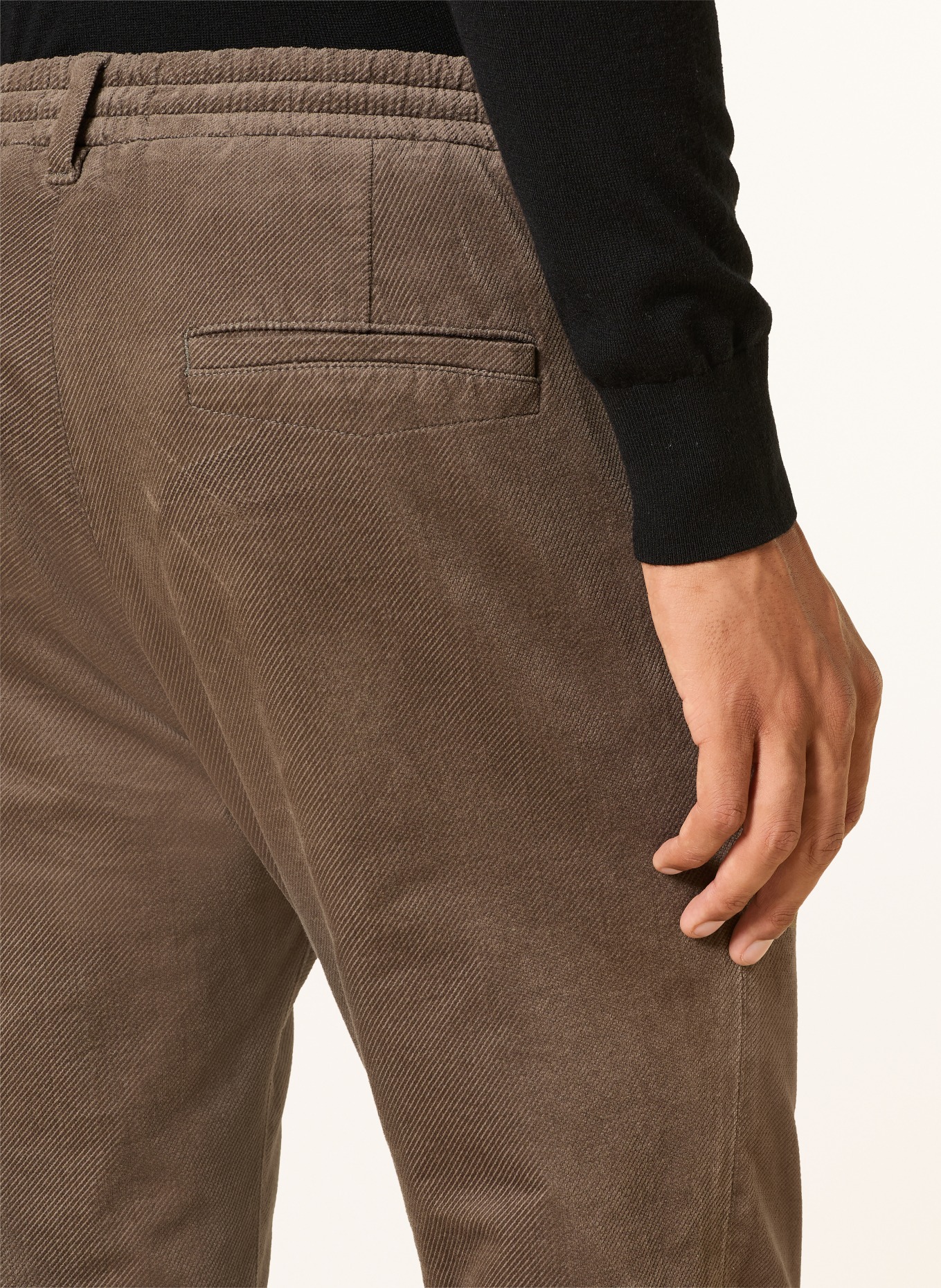 DRYKORN Cordbyxor DEGER Regular Fit: BRUN
