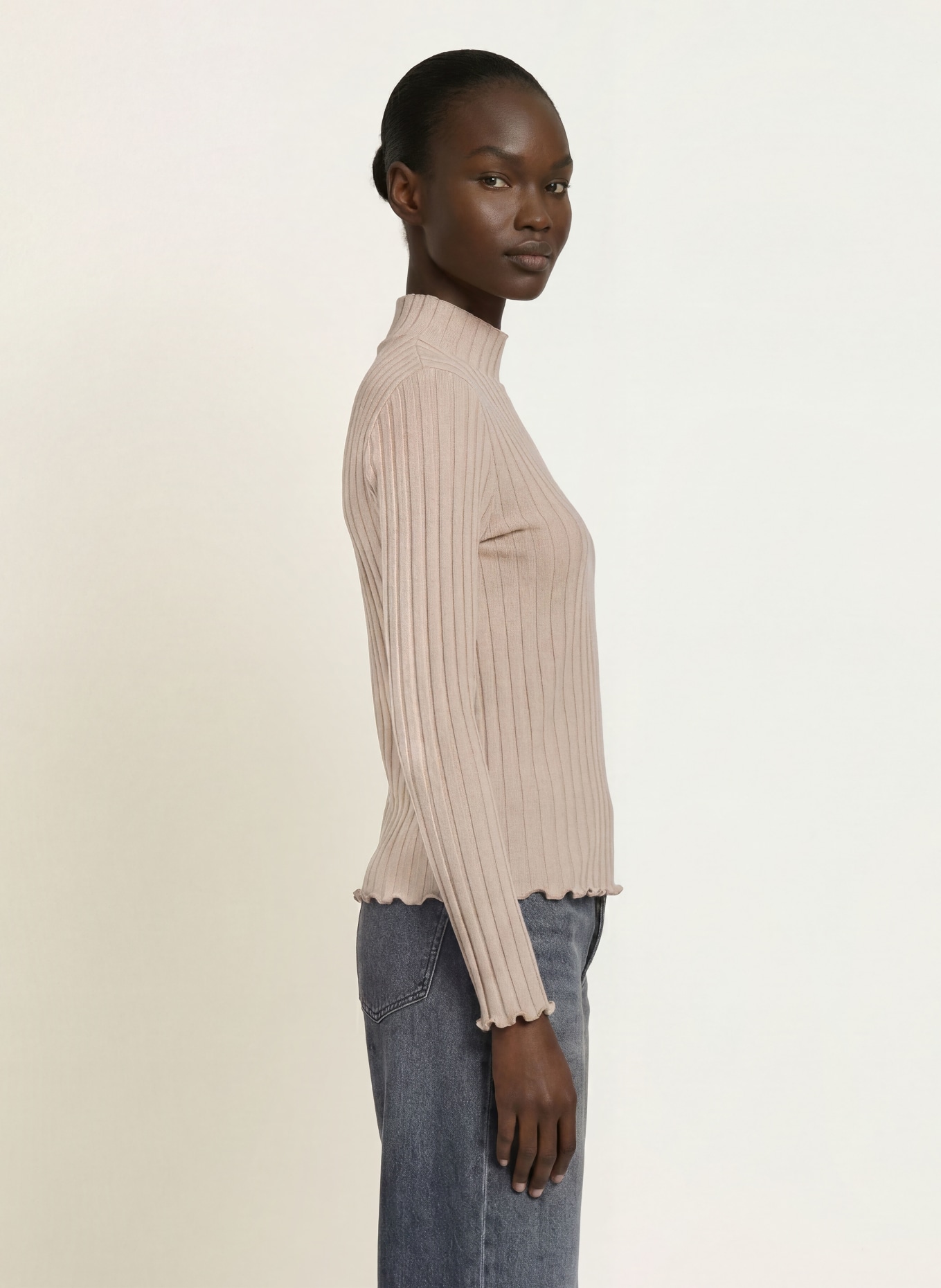 lilienfels Long-sleeve shirt: BEIGE