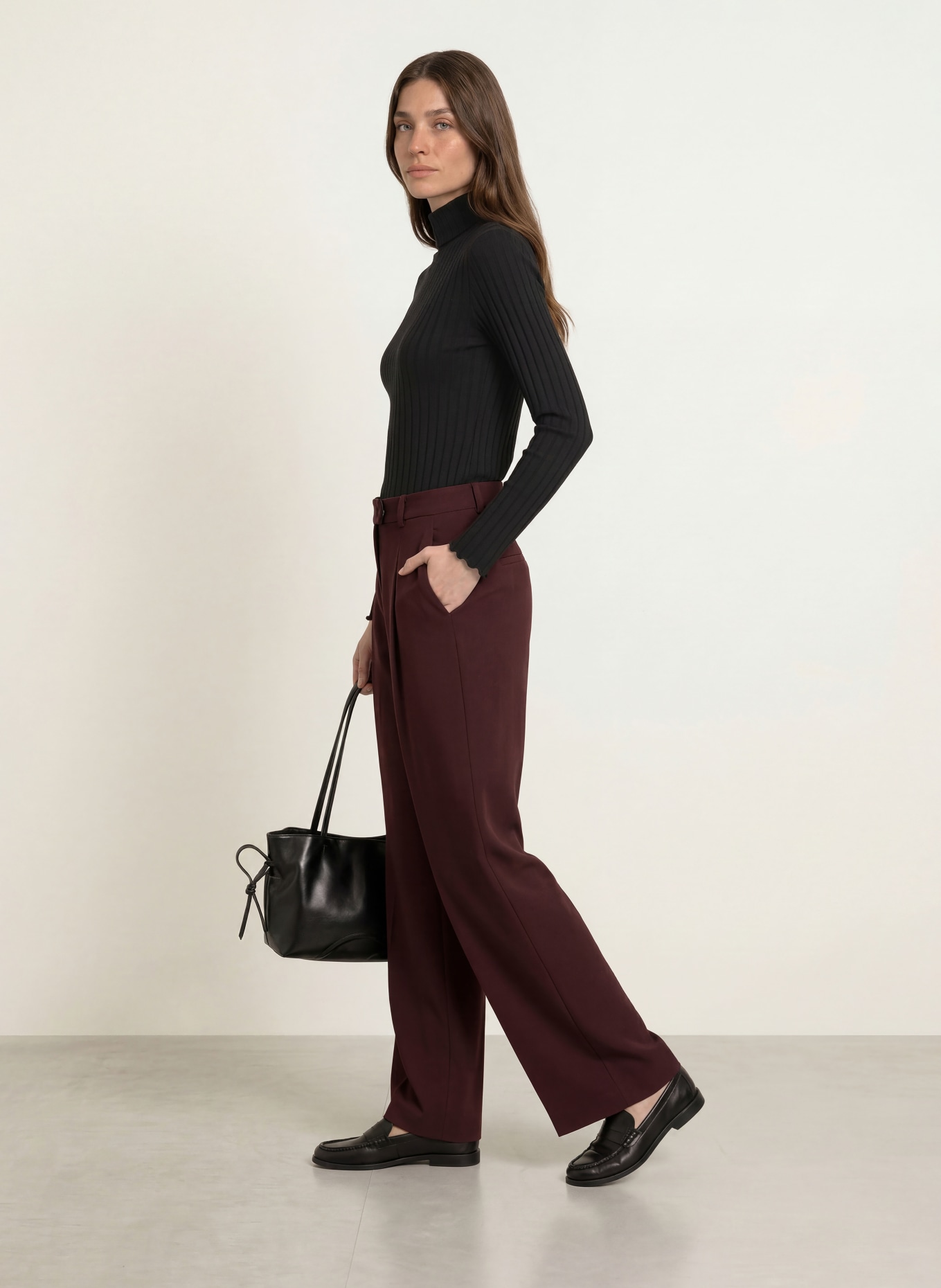 lilienfels Long-sleeve shirt: BLACK