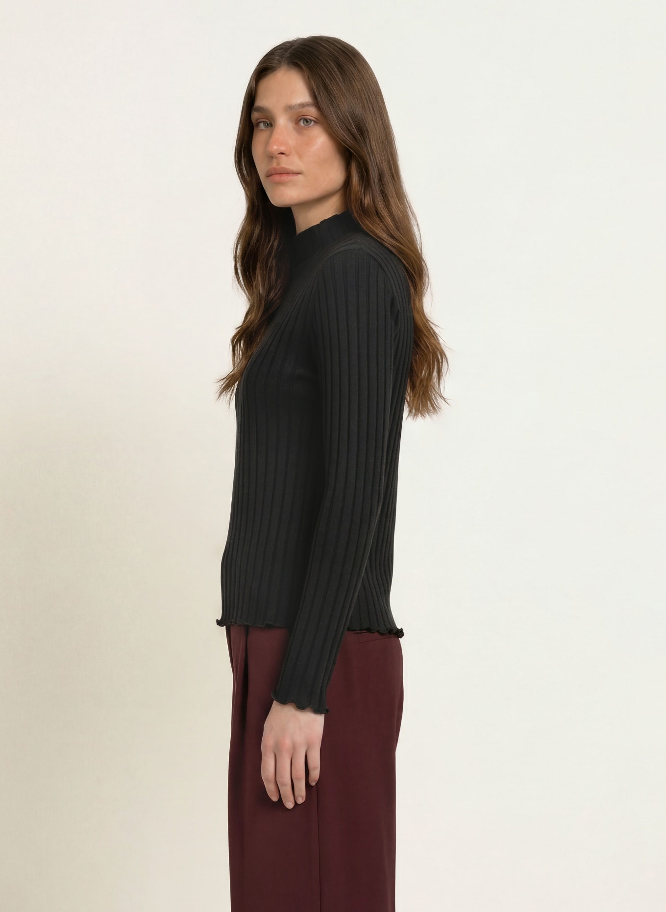 lilienfels Long-sleeve shirt: BLACK