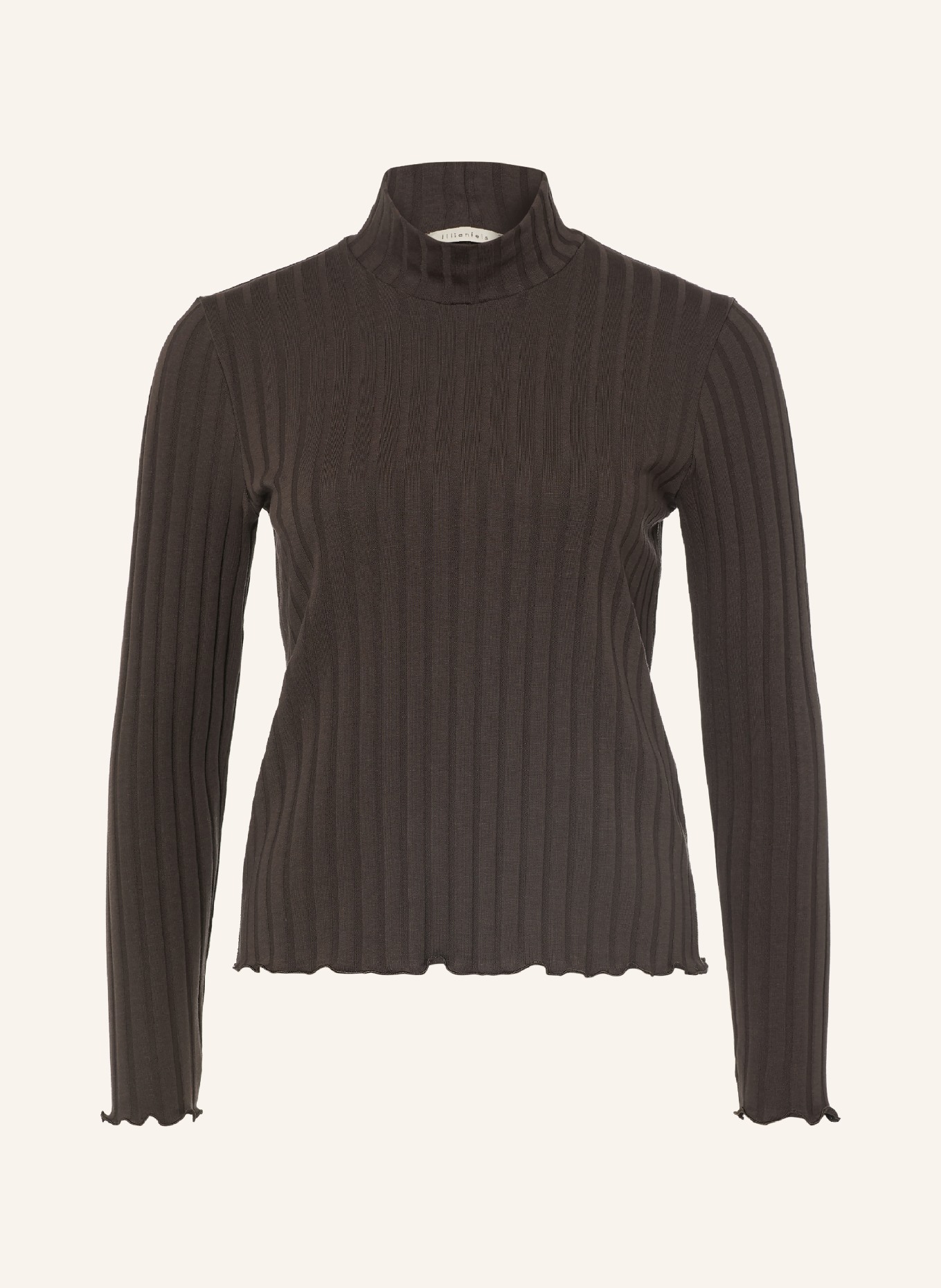 lilienfels Longsleeve: DUNKELBRAUN