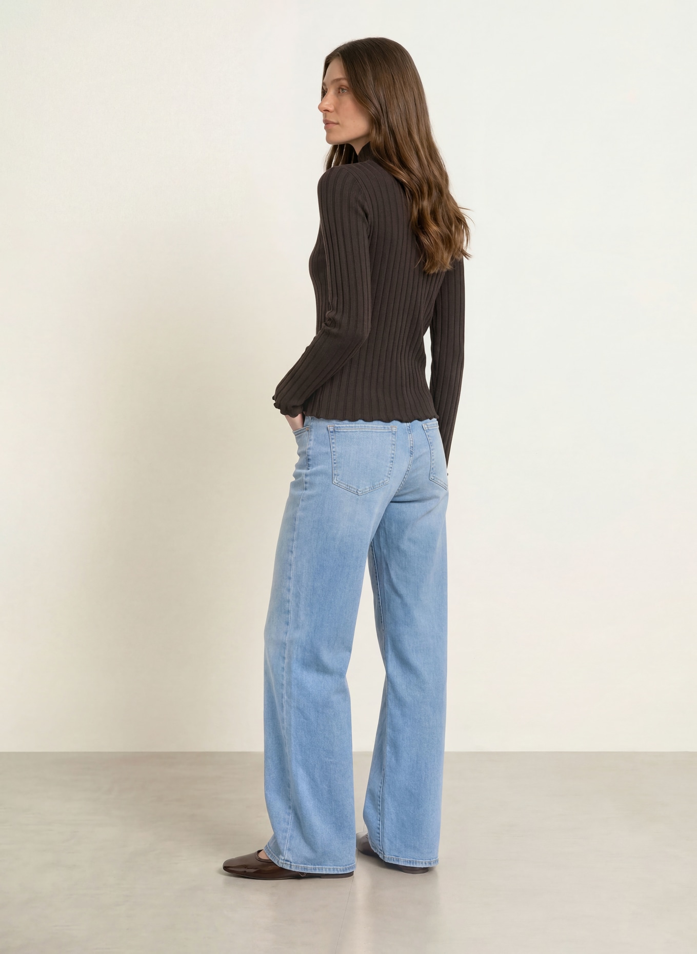 lilienfels Longsleeve: DUNKELBRAUN
